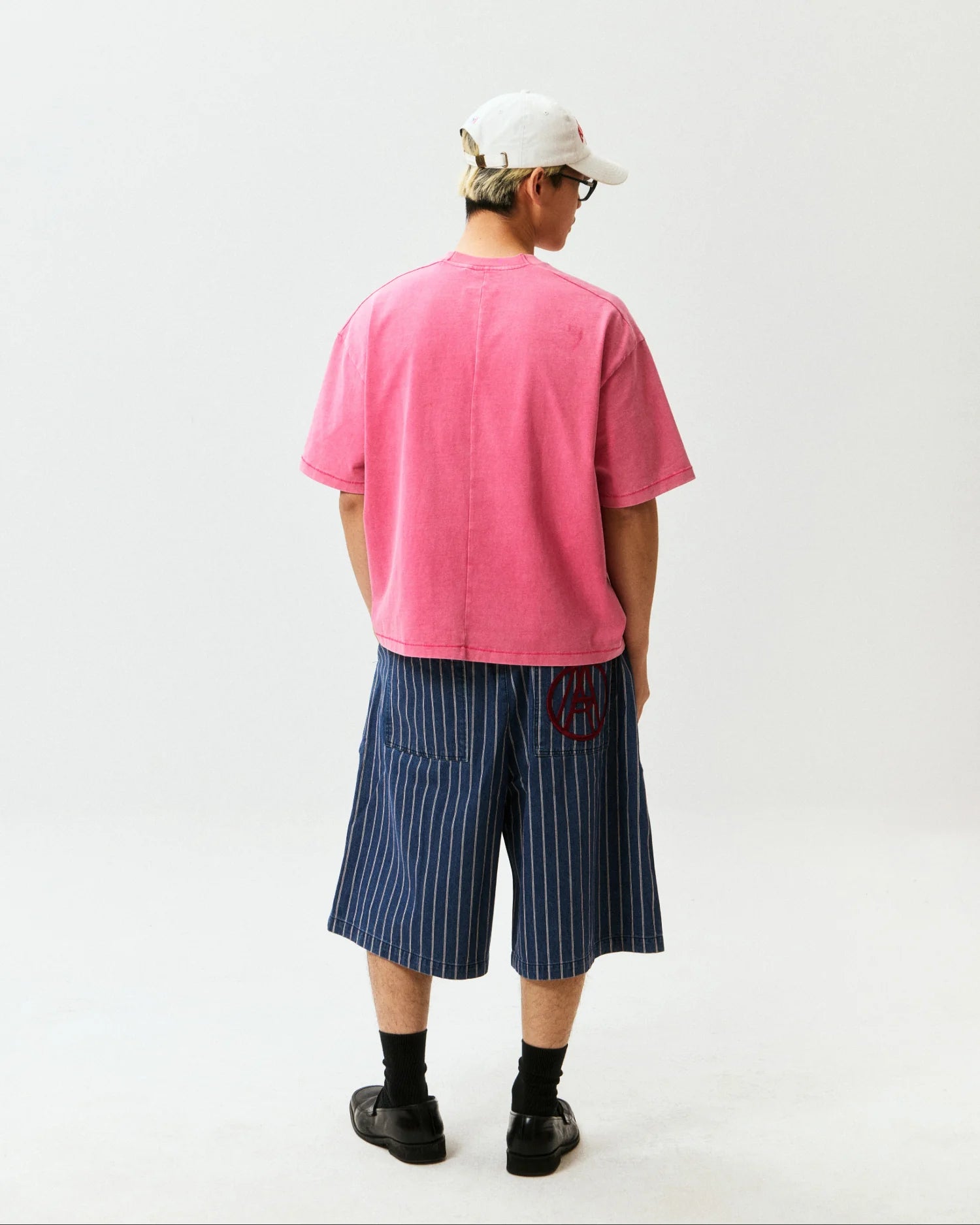 SINGLE STITCH WASHED CROPPED TEE PINK - BEV C multi label store