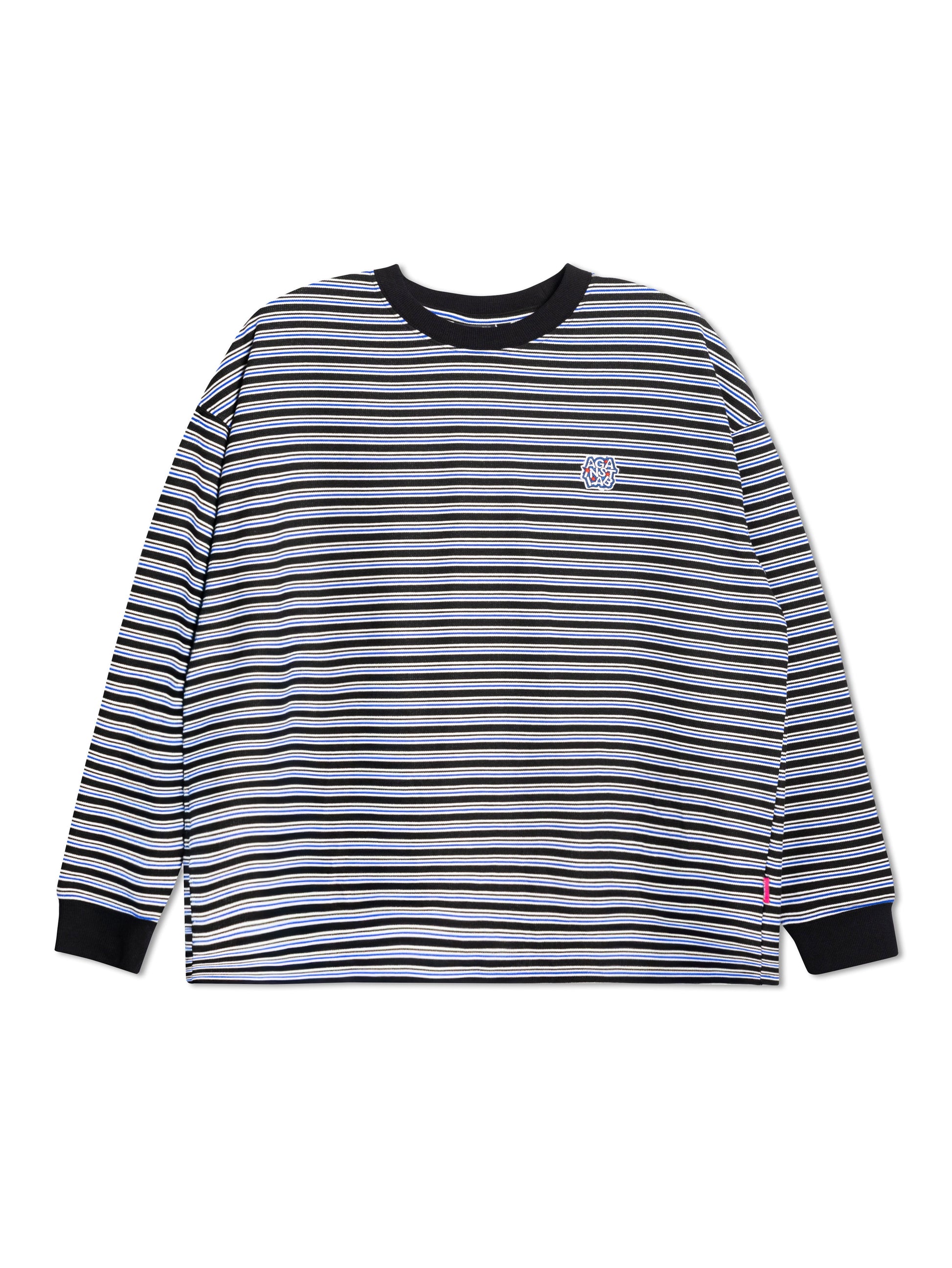 STRIPE LOUNGE TEE BLUE - BEV C multi label store