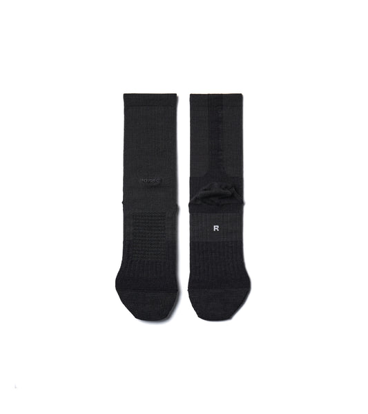 Merino Wool Socks Lite -Feather Black - BEV C multi label store