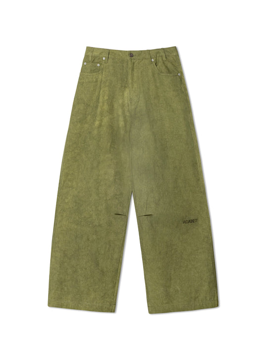 DIRTY PERFECT PANTS WASHED GREEN - BEV C multi label store