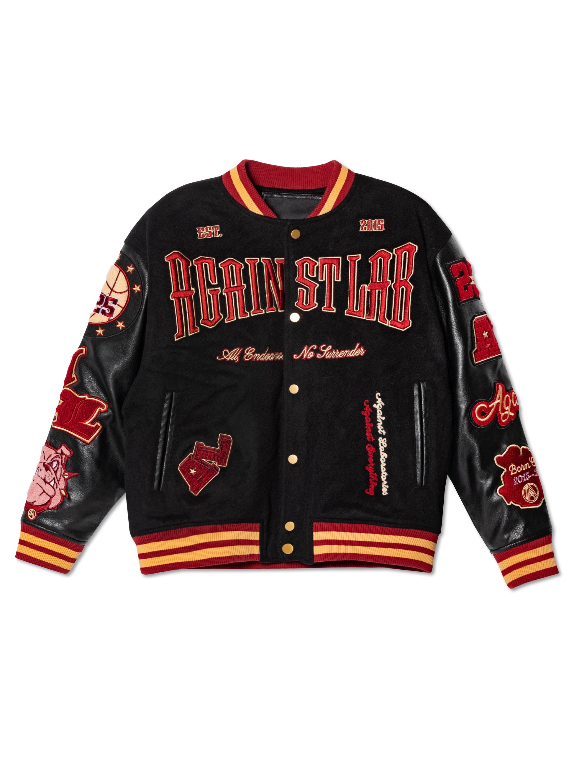 BIG BULLY VARSITY JACKET - BEV C multi label store
