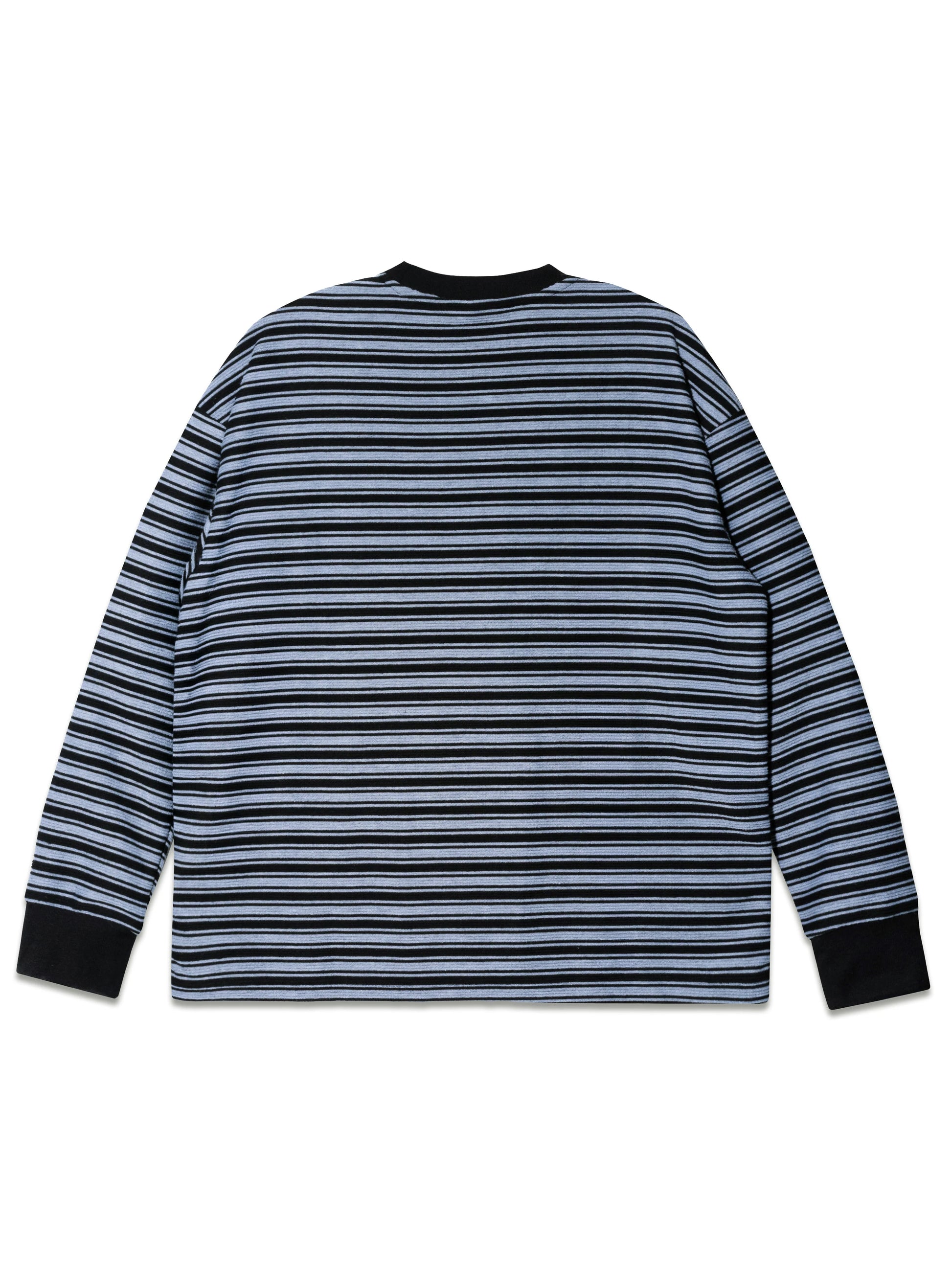 STRIPE STAR LOUNGE TEE BLUE BLACK - BEV C multi label store