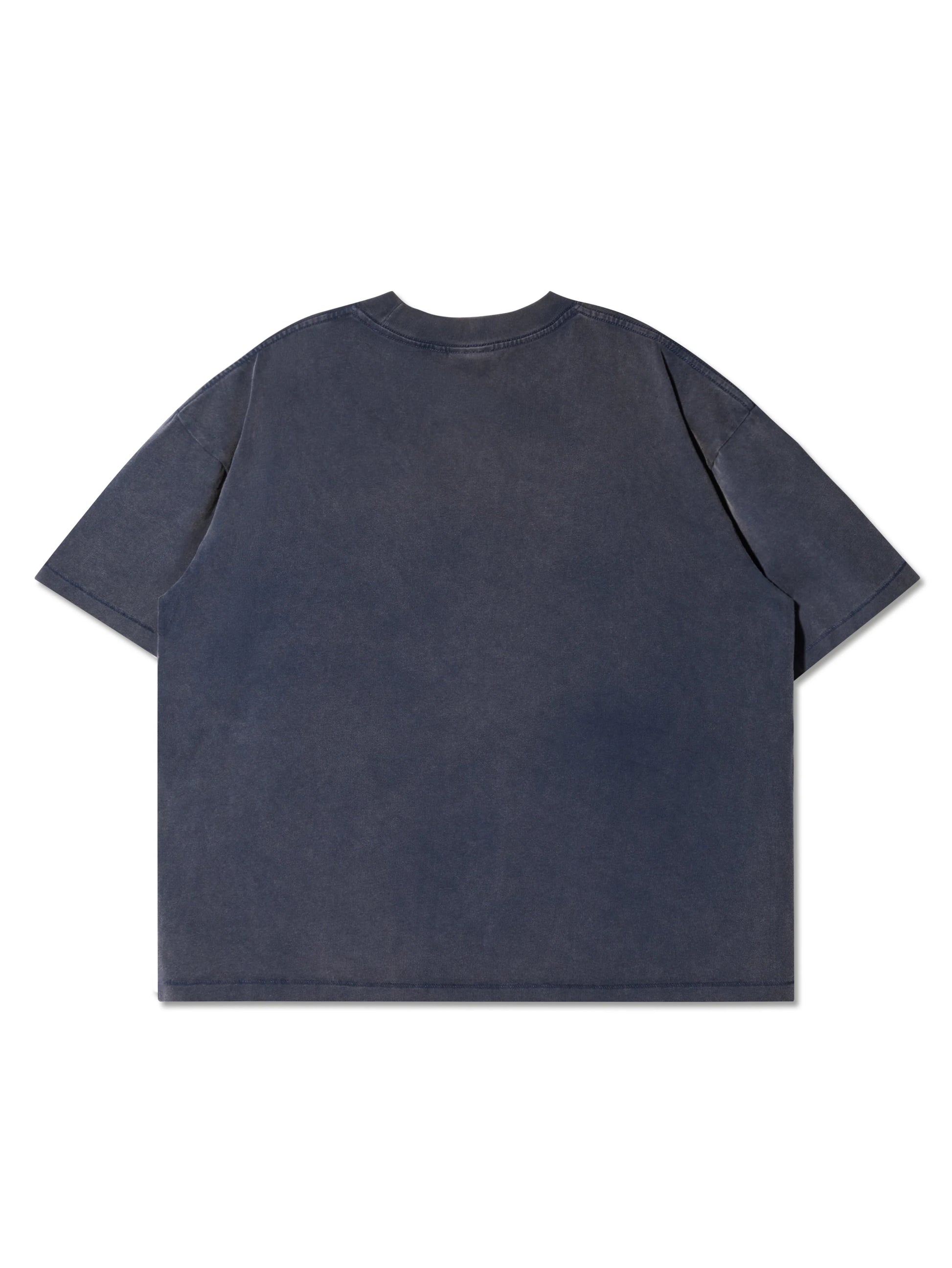 A-STAR WASHED BOXY TEE MIDNIGHT - BEV C multi label store