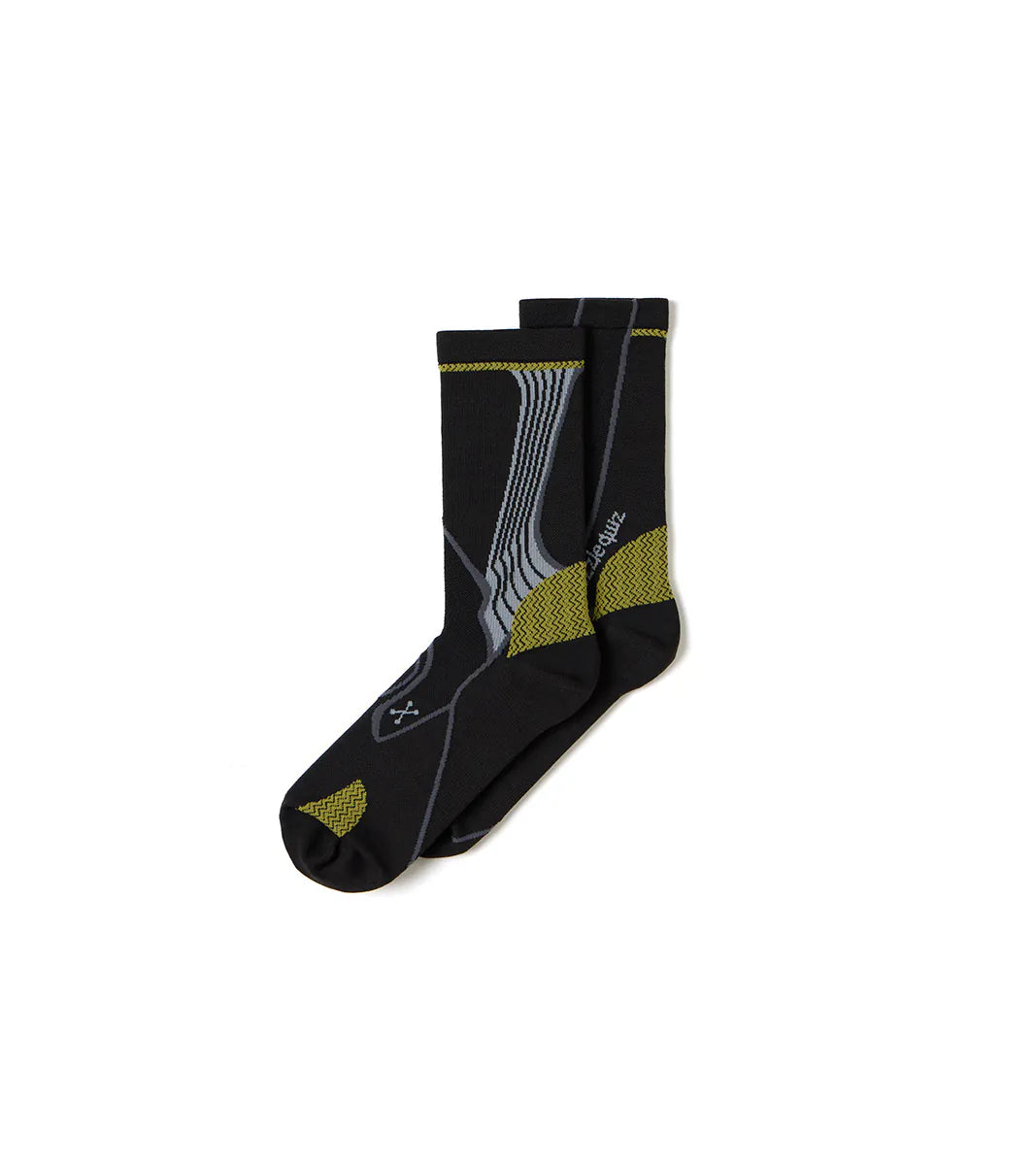 Cordura® Cay Crew Socks - CAY BLACK - BEV C multi label store
