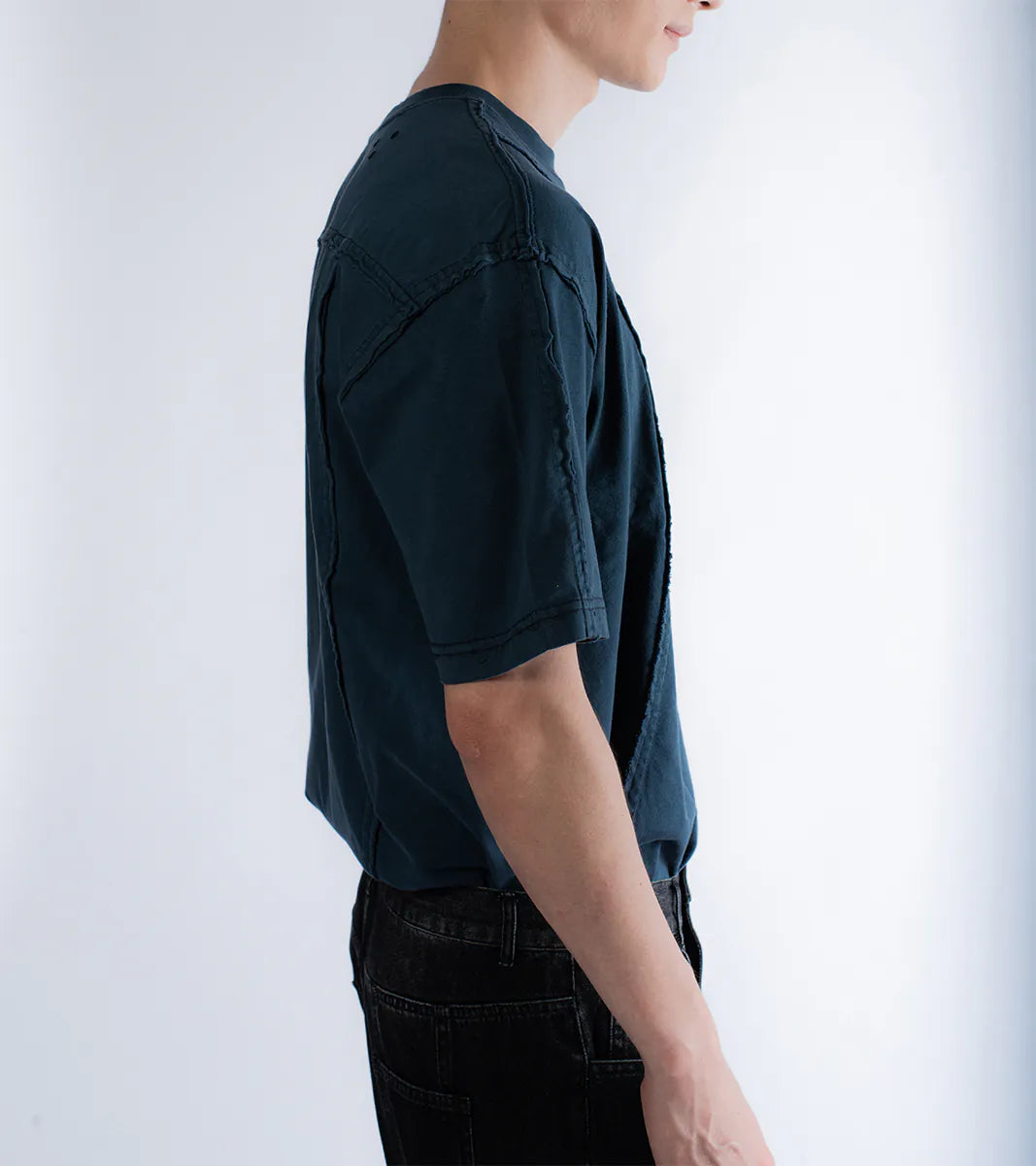 ARC S/S Tee - Washed Blue - BEV C multi label store