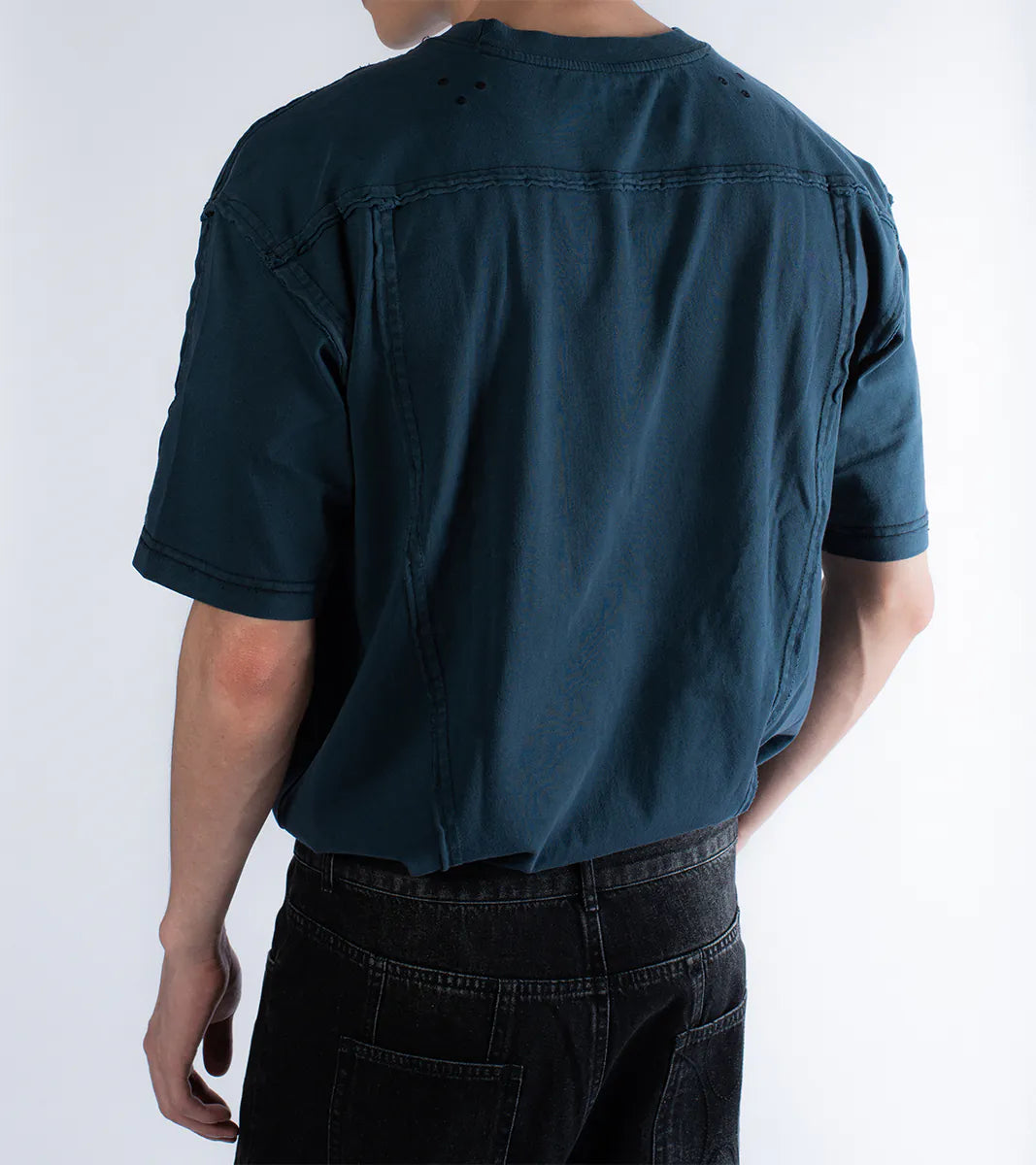 ARC S/S Tee - Washed Blue - BEV C multi label store