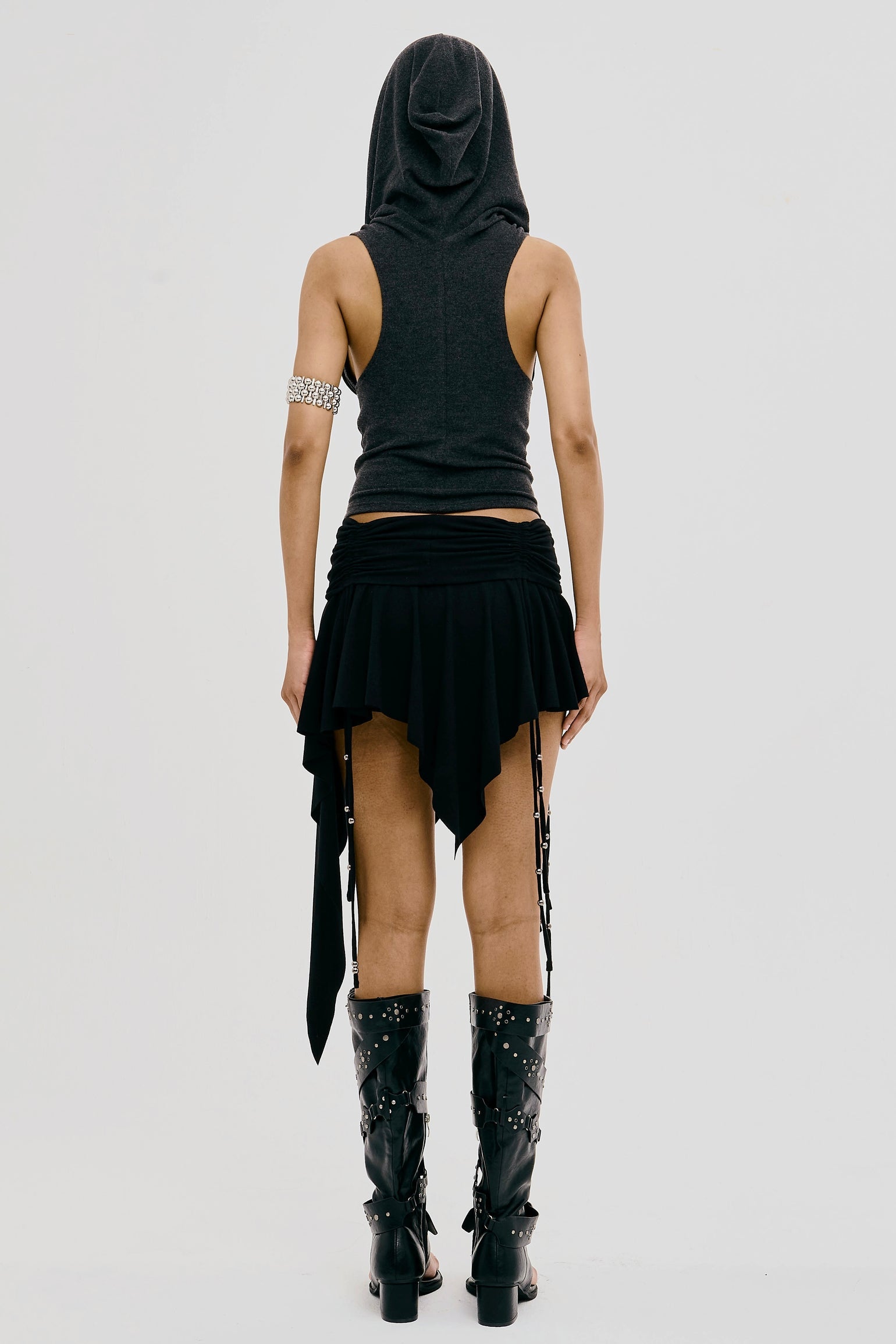 REVERENT SKORT BLACK - BEV C multi label store