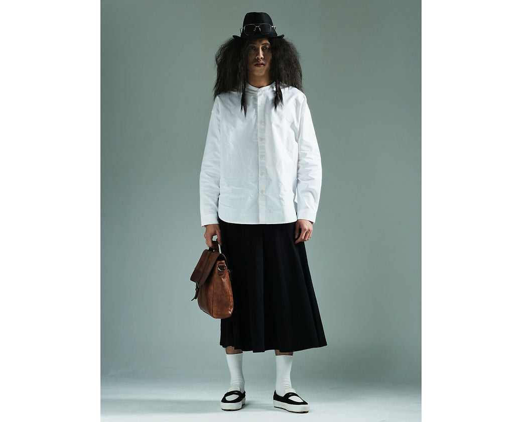 Collarless Shirt - BEV C multi label store