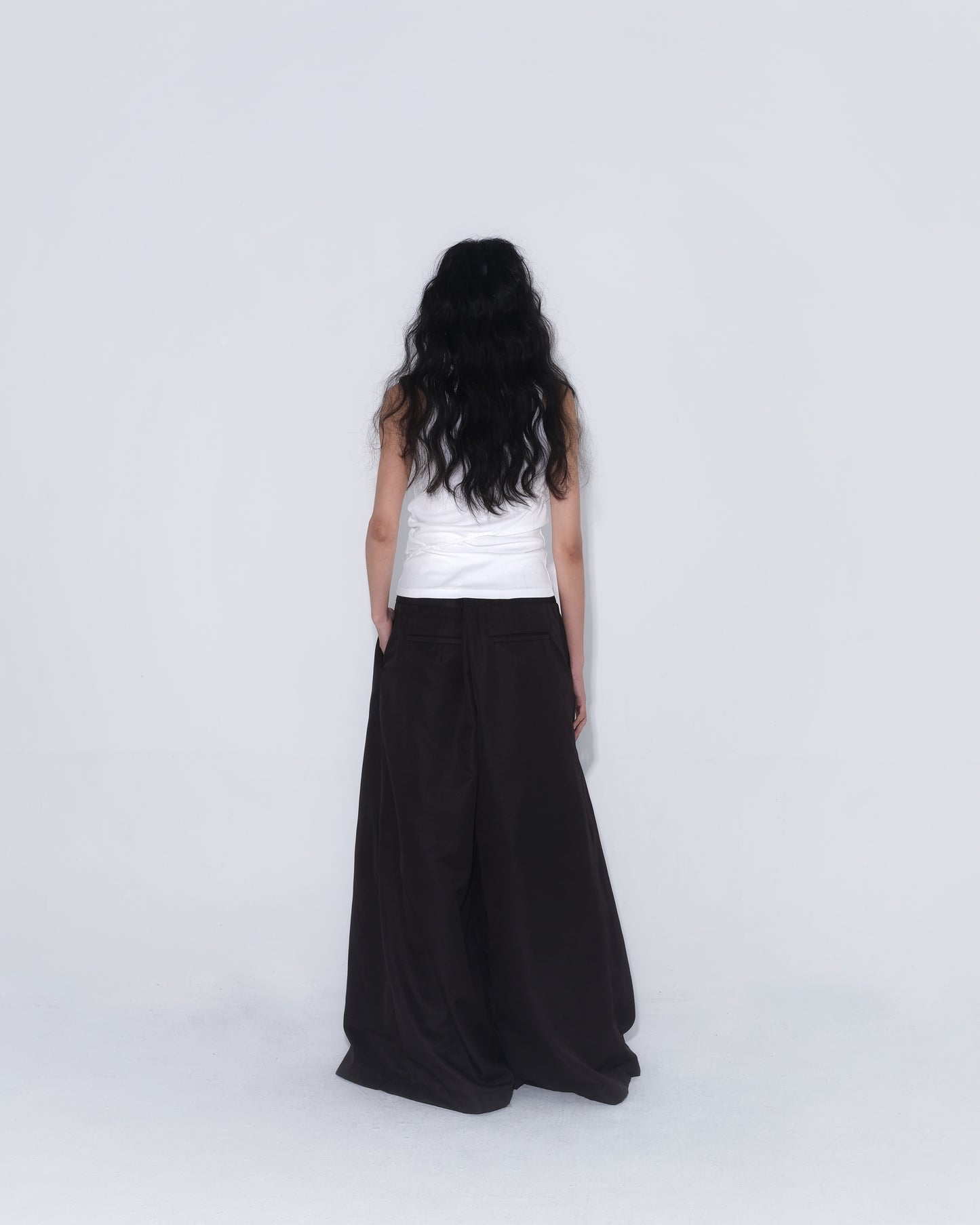 Ladies & Gentleman Skirt Pants in Dark Brown - BEV C multi label store