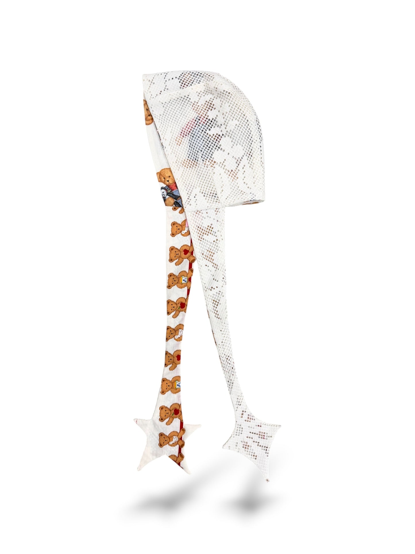 BABY BONNET DOUBLE LAYER - 1 - BEV C multi label store