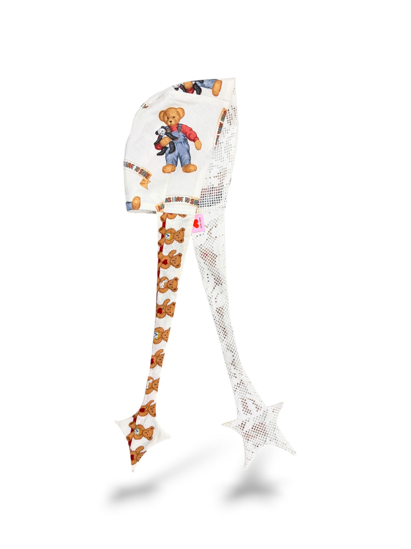 BABY BONNET DOUBLE LAYER - 1 - BEV C multi label store