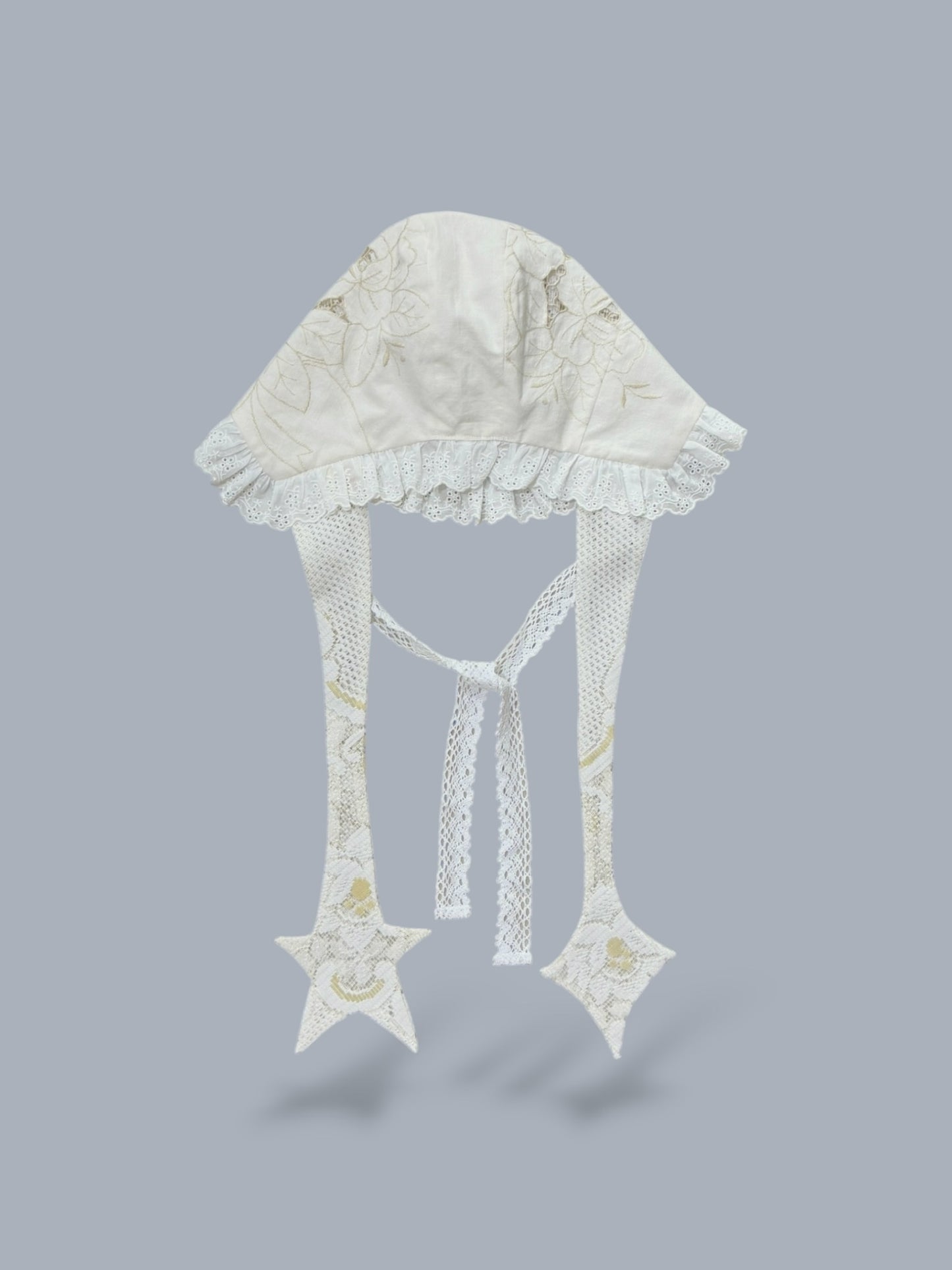 Double-Sided Baby Bonnet - 5 - BEV C multi label store