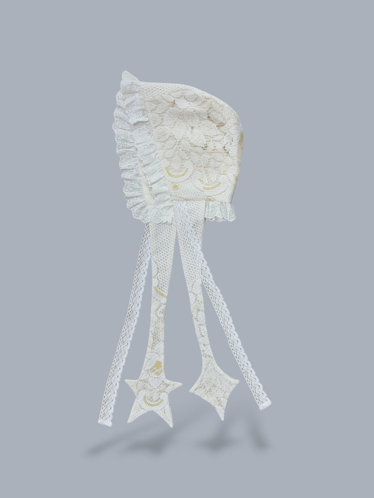 Double-Sided Baby Bonnet - 5 - BEV C multi label store