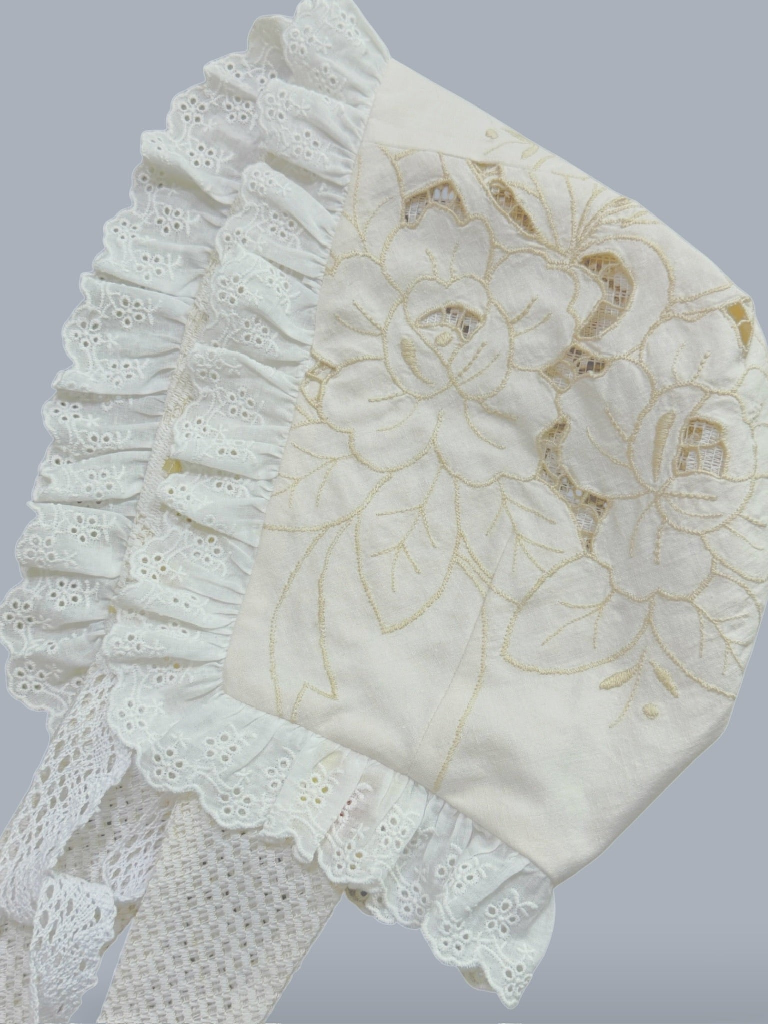 Double-Sided Baby Bonnet - 5 - BEV C multi label store