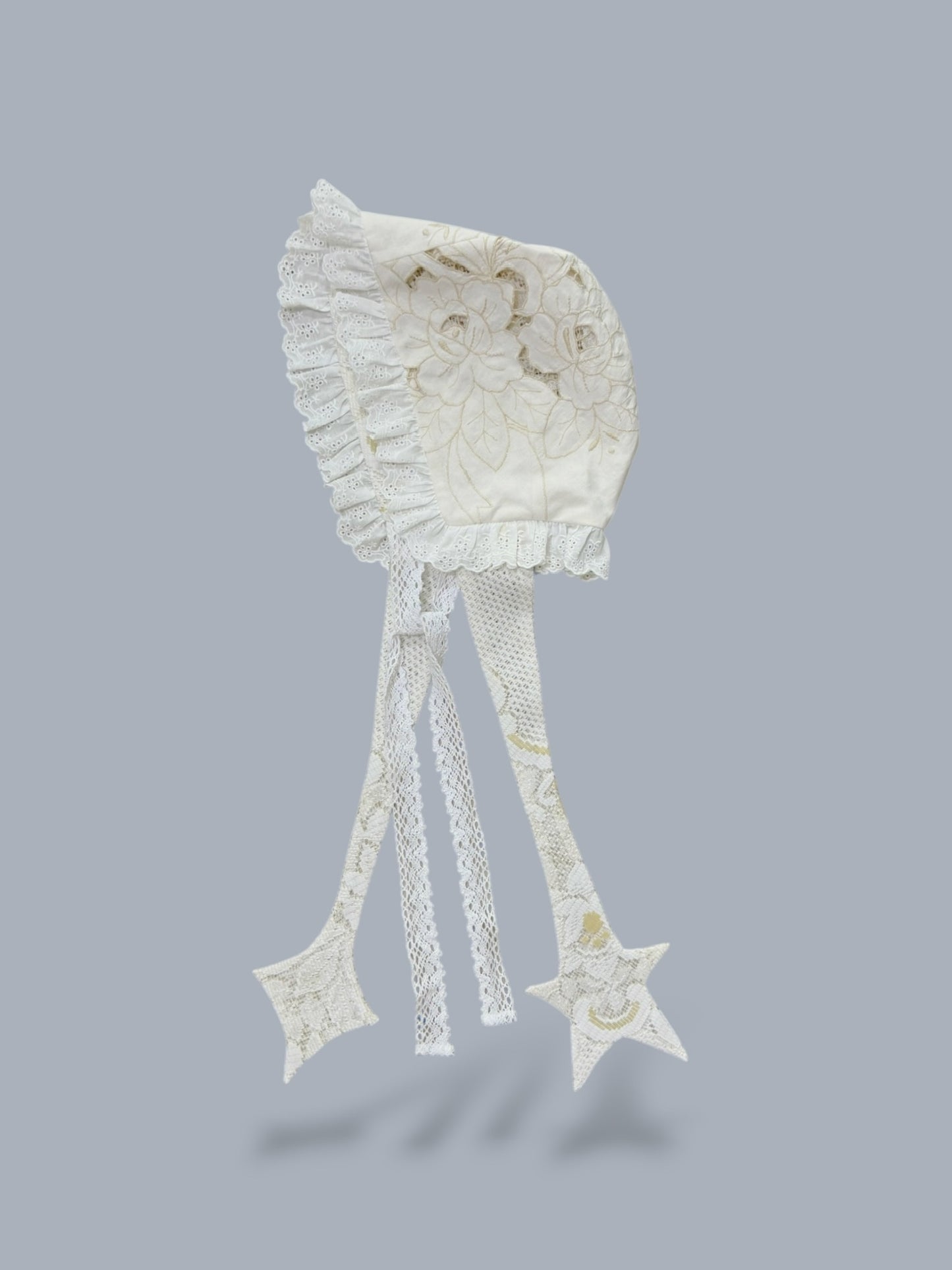 Double-Sided Baby Bonnet - 5 - BEV C multi label store