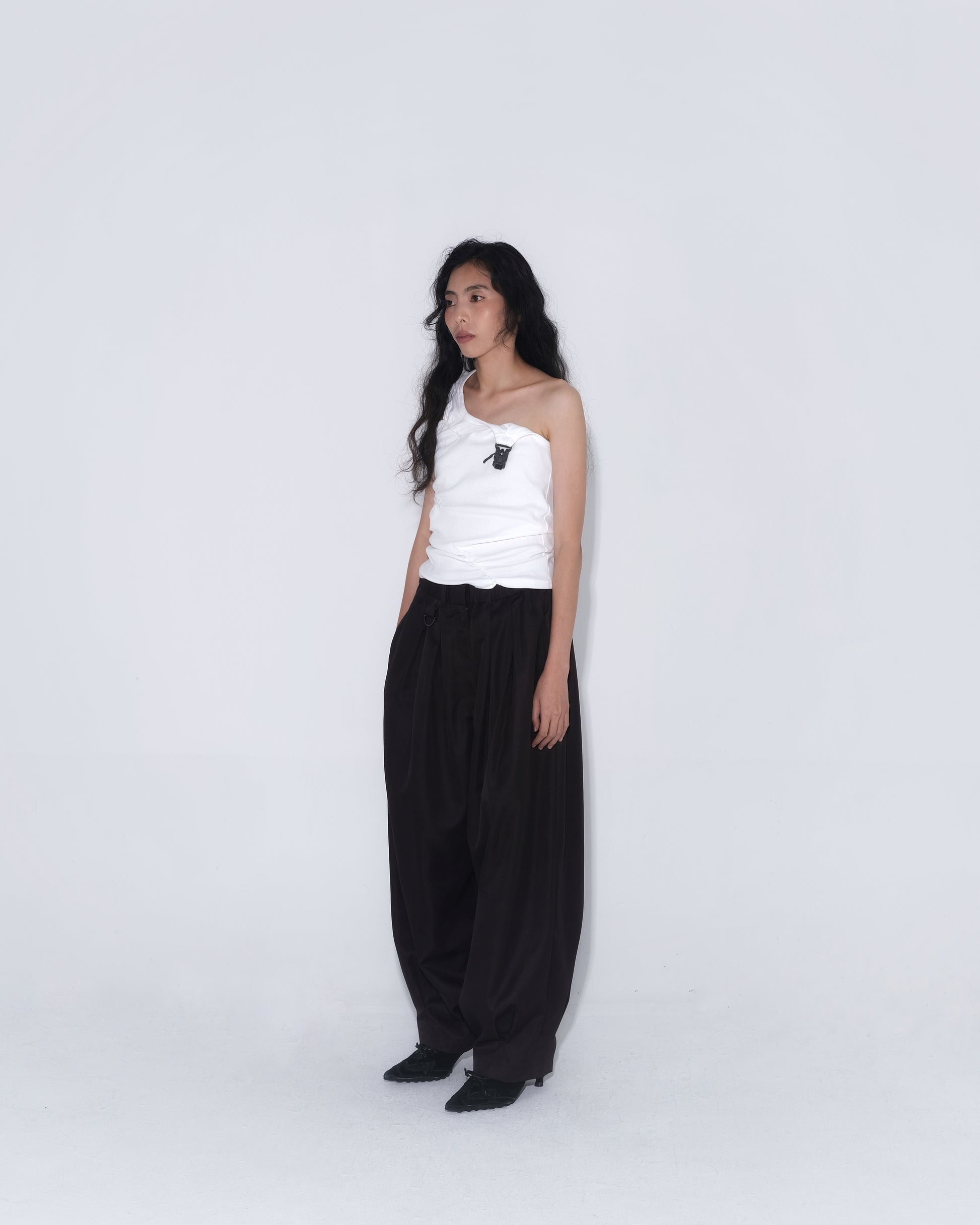 Sheeta Balloon Pants in Dark Brown - BEV C multi label store