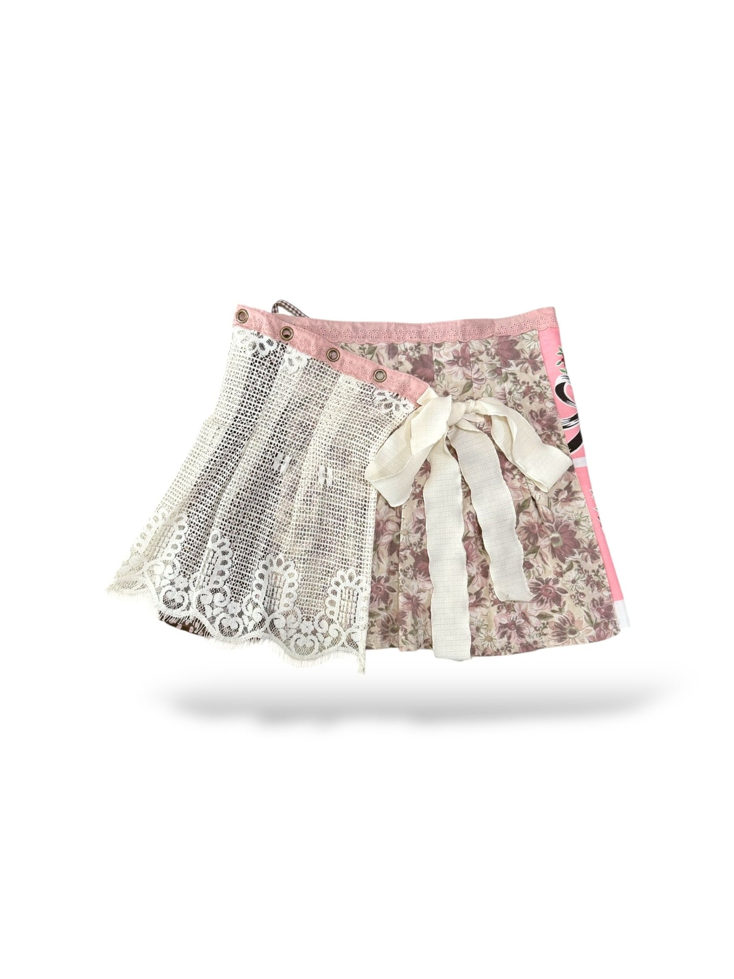 Remake Wrap Skirt - Short 31 - BEV C multi label store