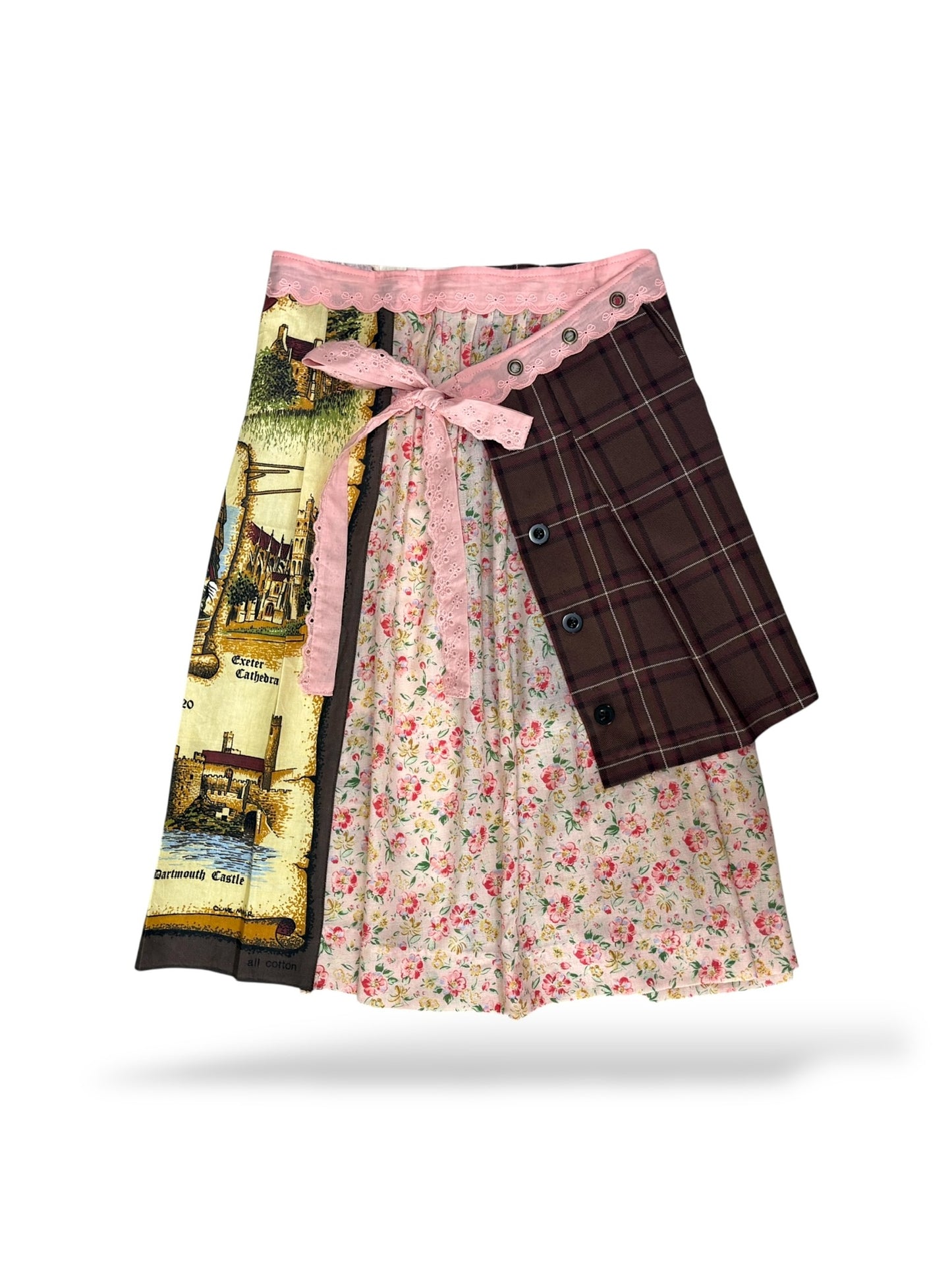 Remake Wrap Skirt - Long 37 - BEV C multi label store