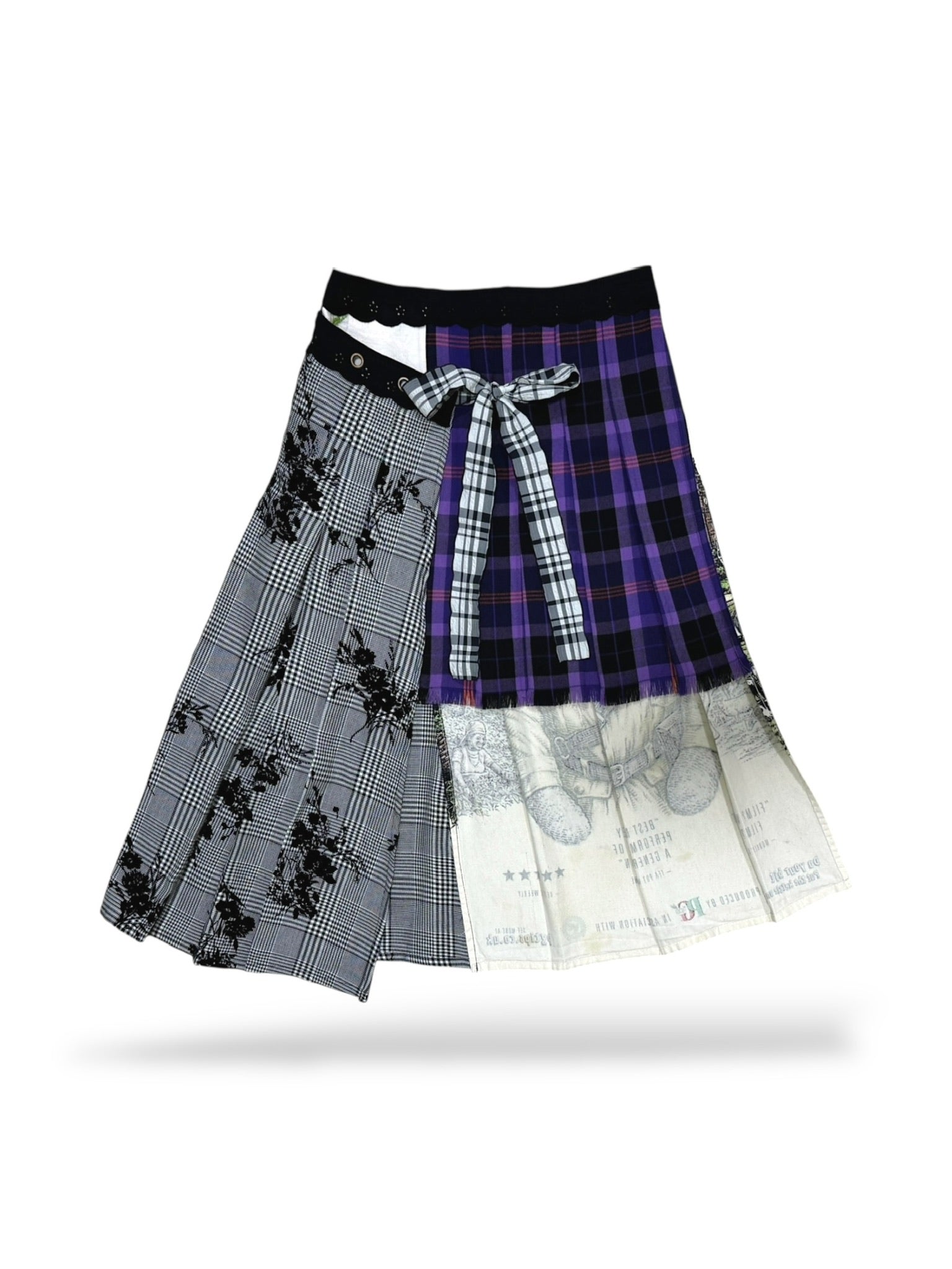 Remake Wrap Skirt - Long 38 - BEV C multi label store