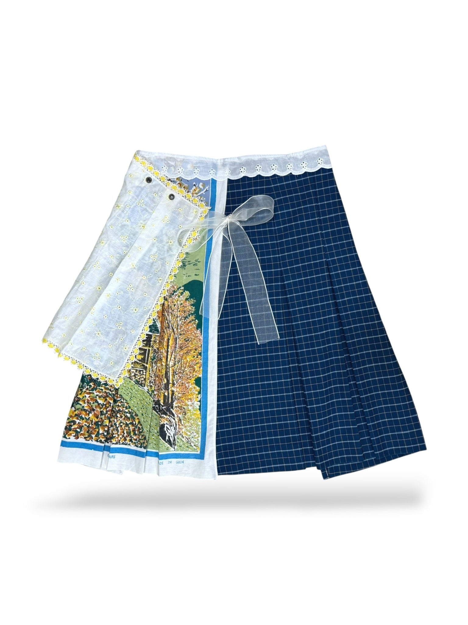 Remake Wrap Skirt - Long 40 - BEV C multi label store