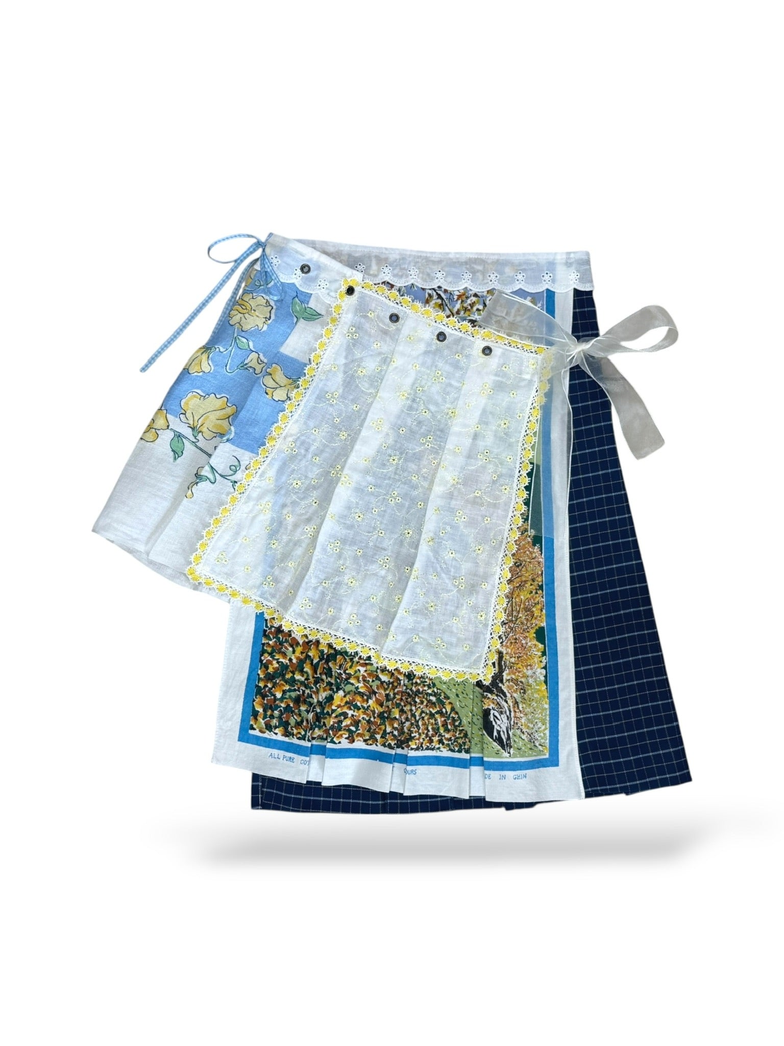 Remake Wrap Skirt - Long 40 - BEV C multi label store