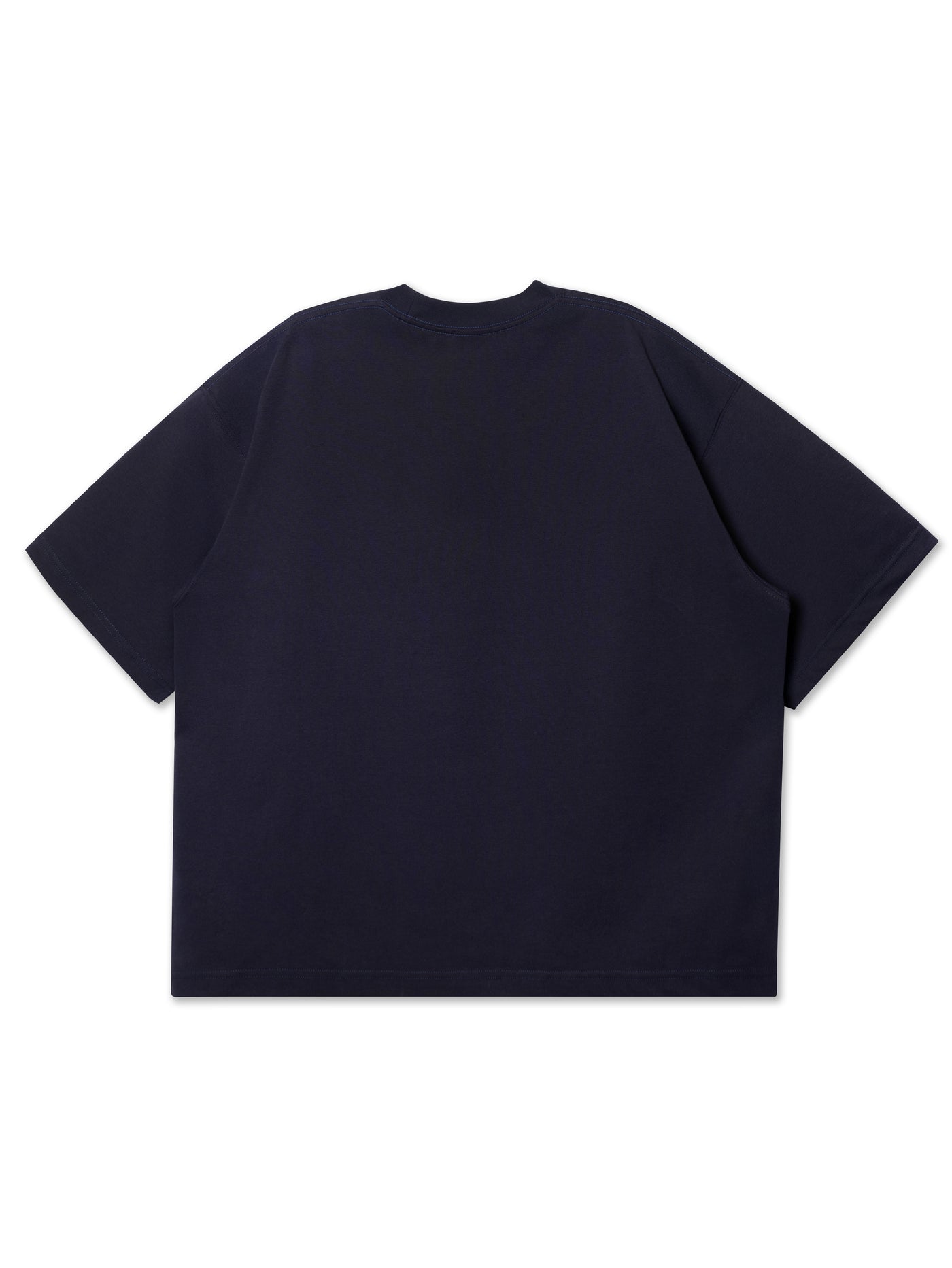 BOXY ALL DAY TEE NAVY - BEV C multi label store