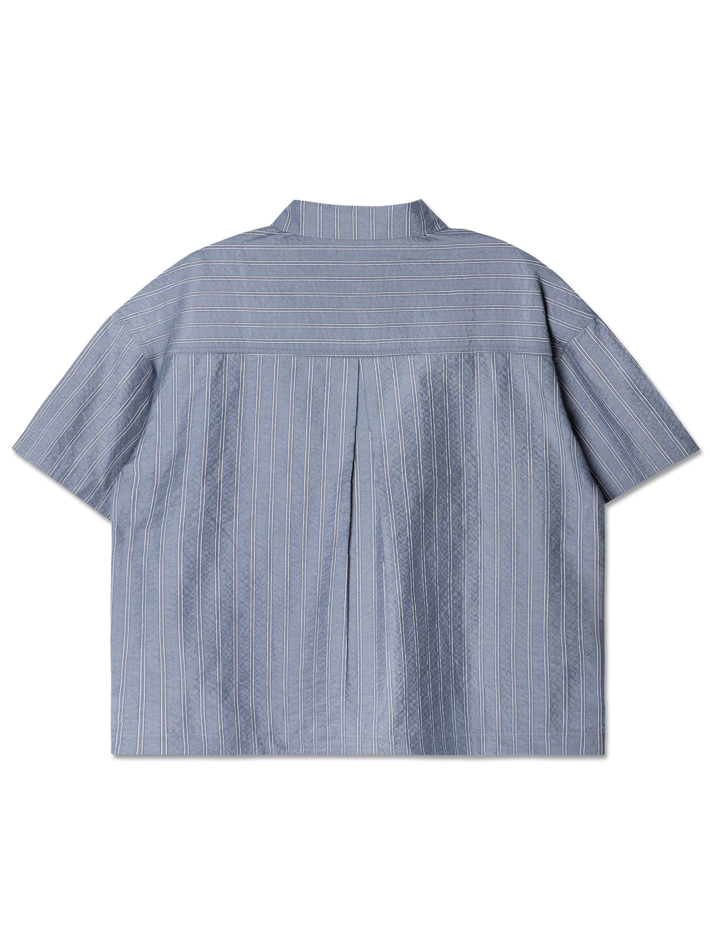 STRIPE STANDARD SHIRT GREY - BEV C multi label store
