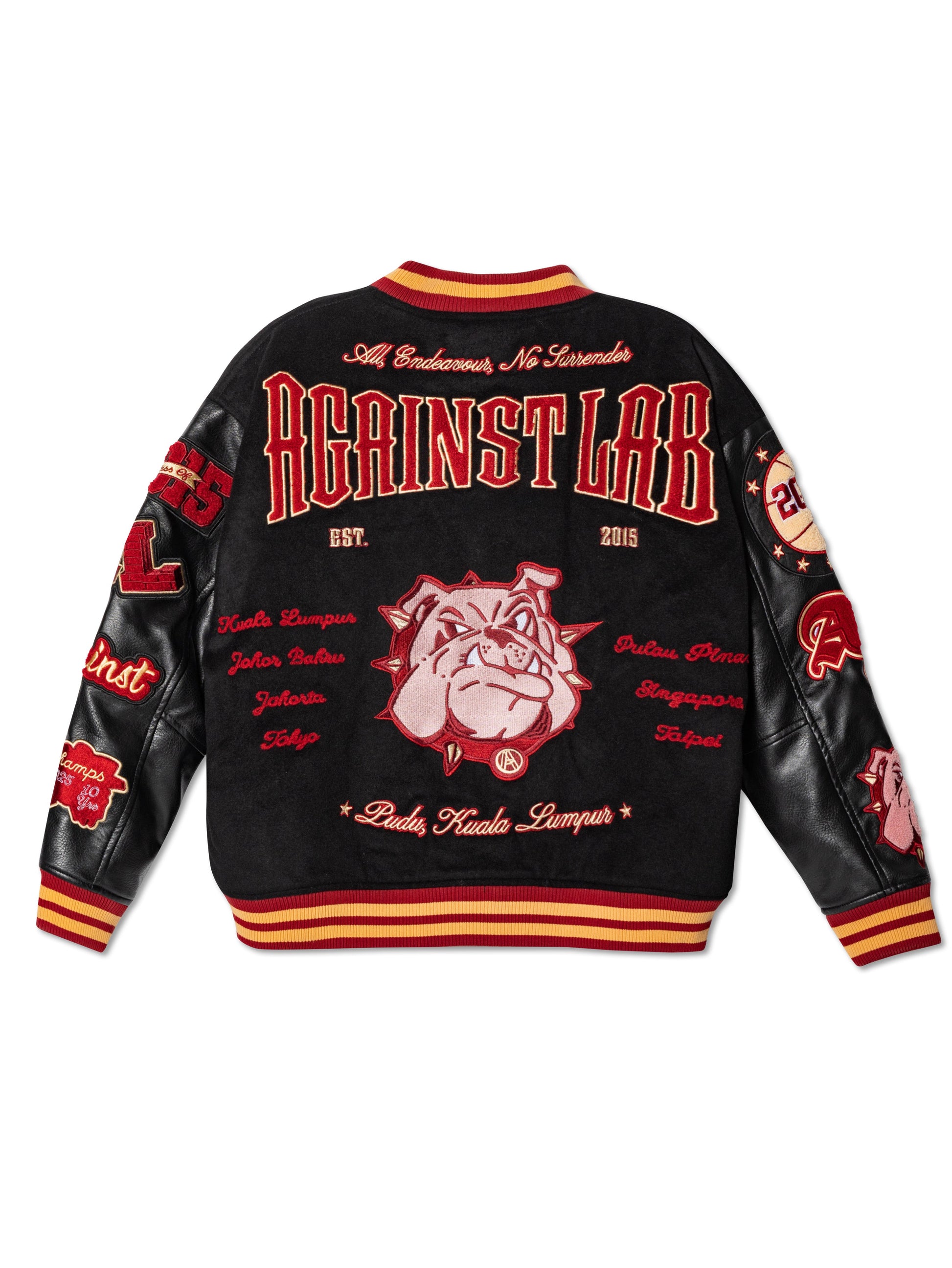 BIG BULLY VARSITY JACKET - BEV C multi label store