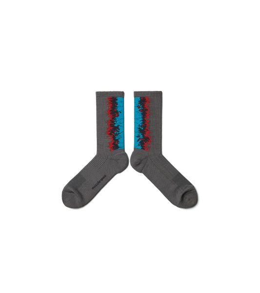 LANDING Midcalf socks - Gradient Red - BEV C multi label store