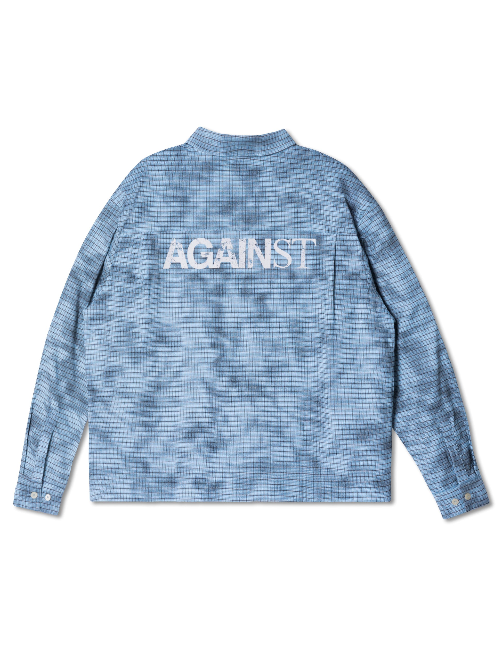 STAINED DAME SHIRT LIGHT BLUE - BEV C multi label store