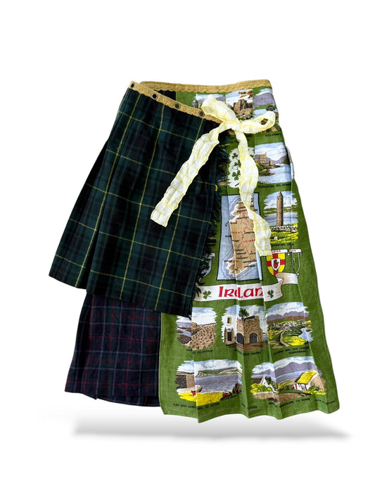 Remake wrap skirt - Long 42 - BEV C multi label store