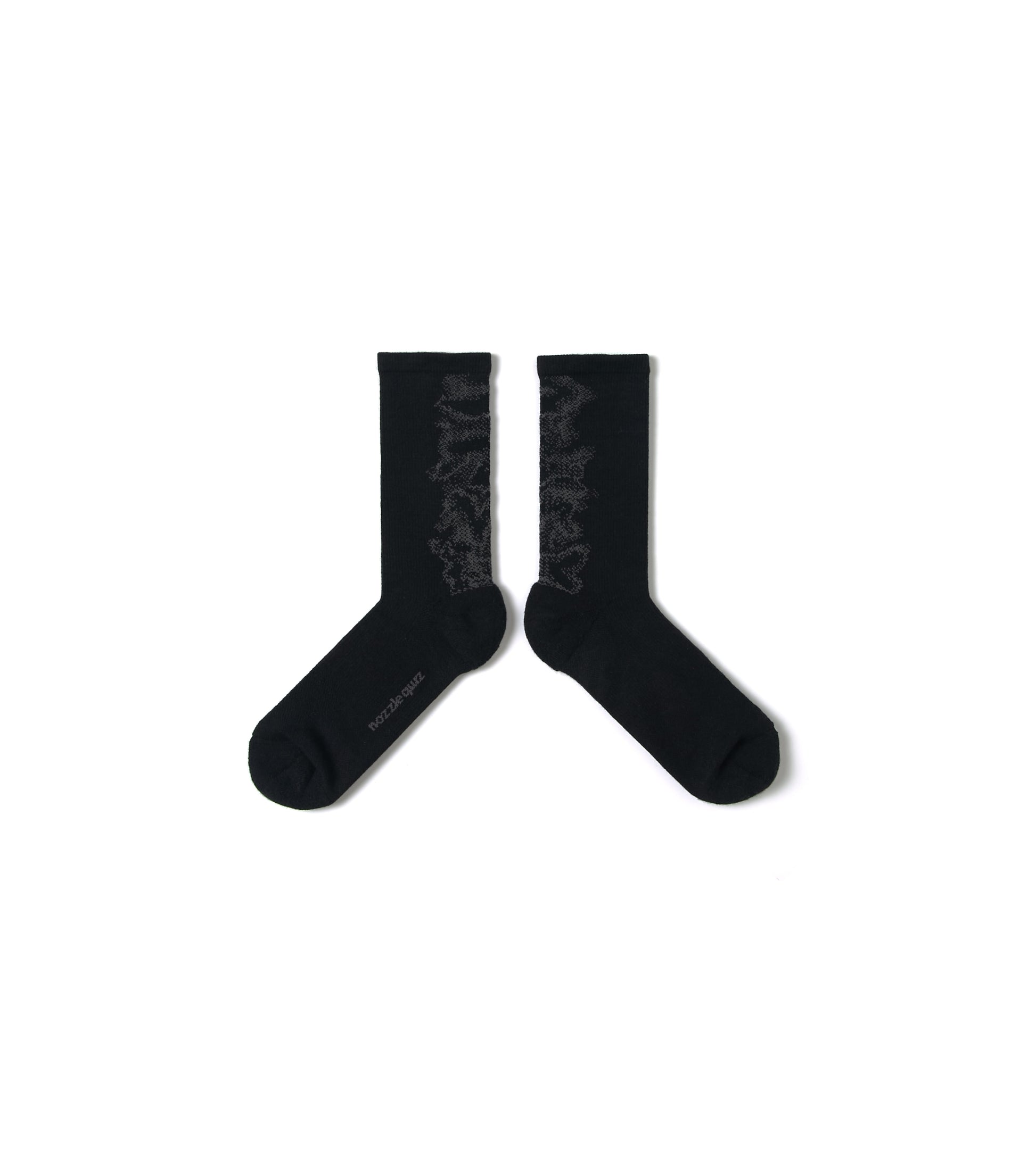 Mist Black - Landing Crew Socks - BEV C multi label store
