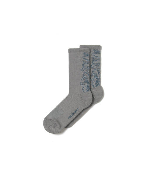 Mist Gray - Landing Crew Socks - BEV C multi label store