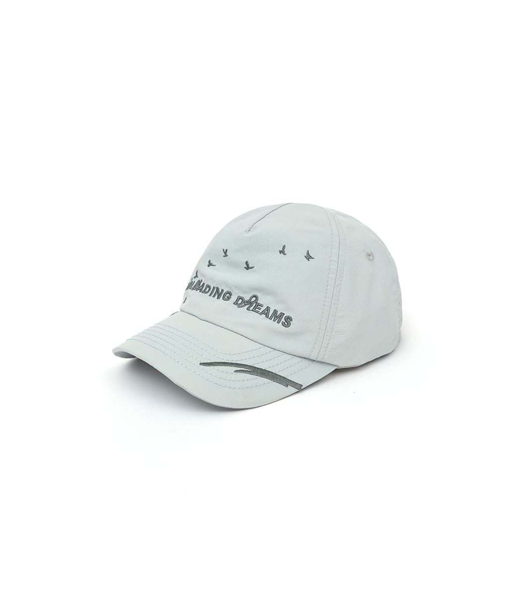 White - Lucid Flock Cap - BEV C multi label store