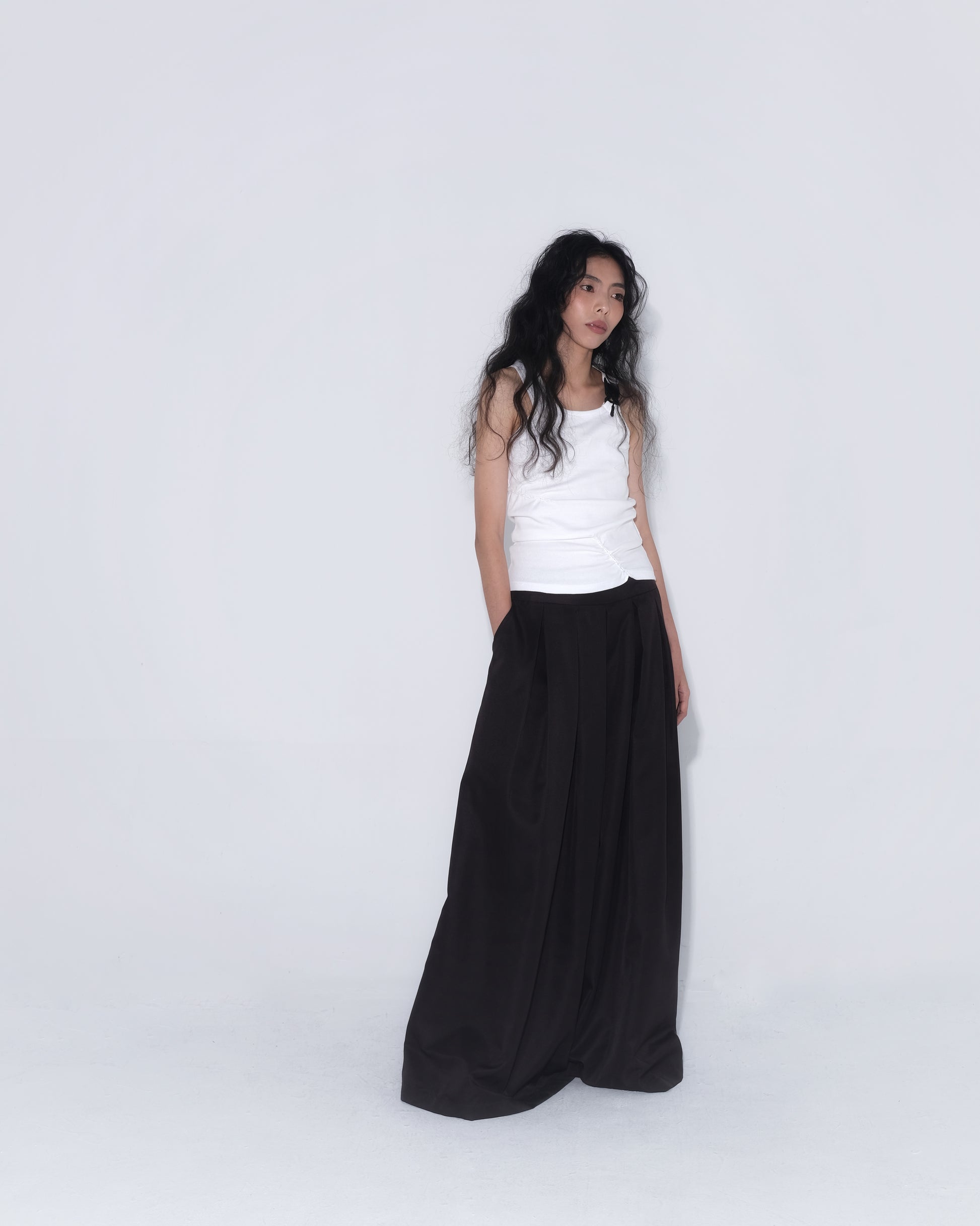 Ladies & Gentleman Skirt Pants in Dark Brown - BEV C multi label store