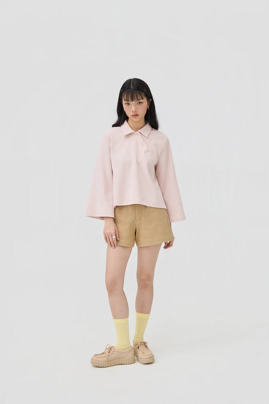 JIN KNIT TEE IN DUSTY PINK - BEV C multi label store