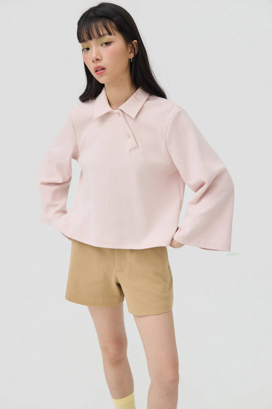 JIN KNIT TEE IN DUSTY PINK - BEV C multi label store