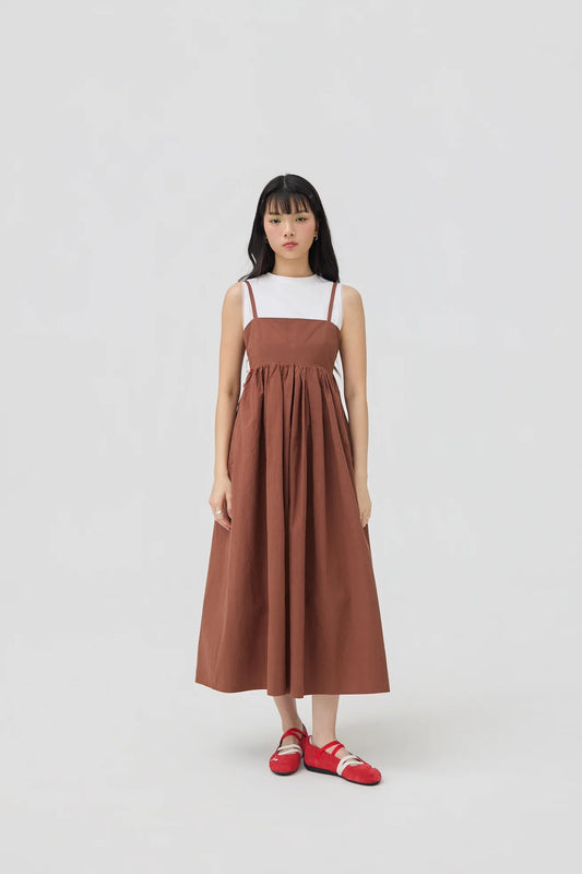 KIKO DRESS IN KABA BROWN - BEV C multi label store