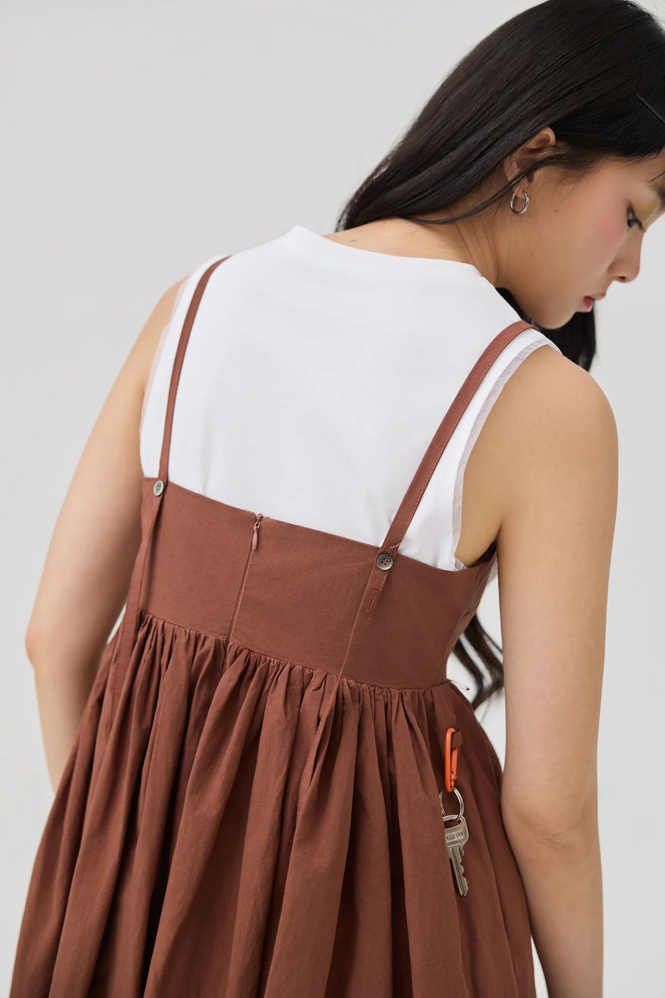 KIKO DRESS IN KABA BROWN - BEV C multi label store
