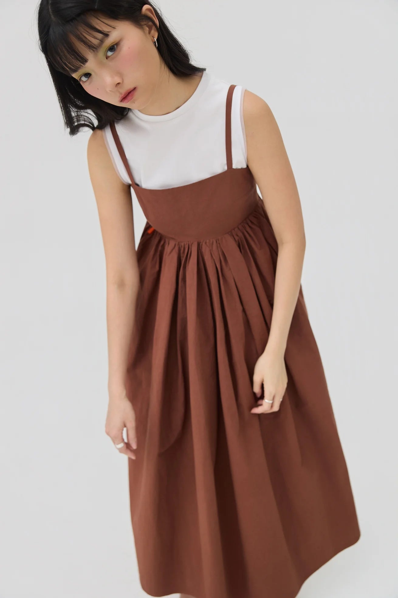 KIKO DRESS IN KABA BROWN - BEV C multi label store