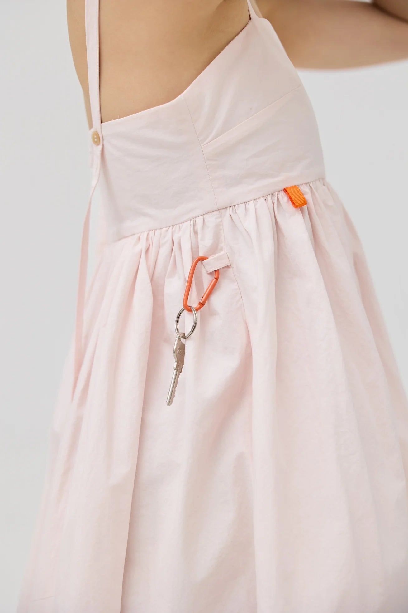 KIKO DRESS IN PETAL PINK