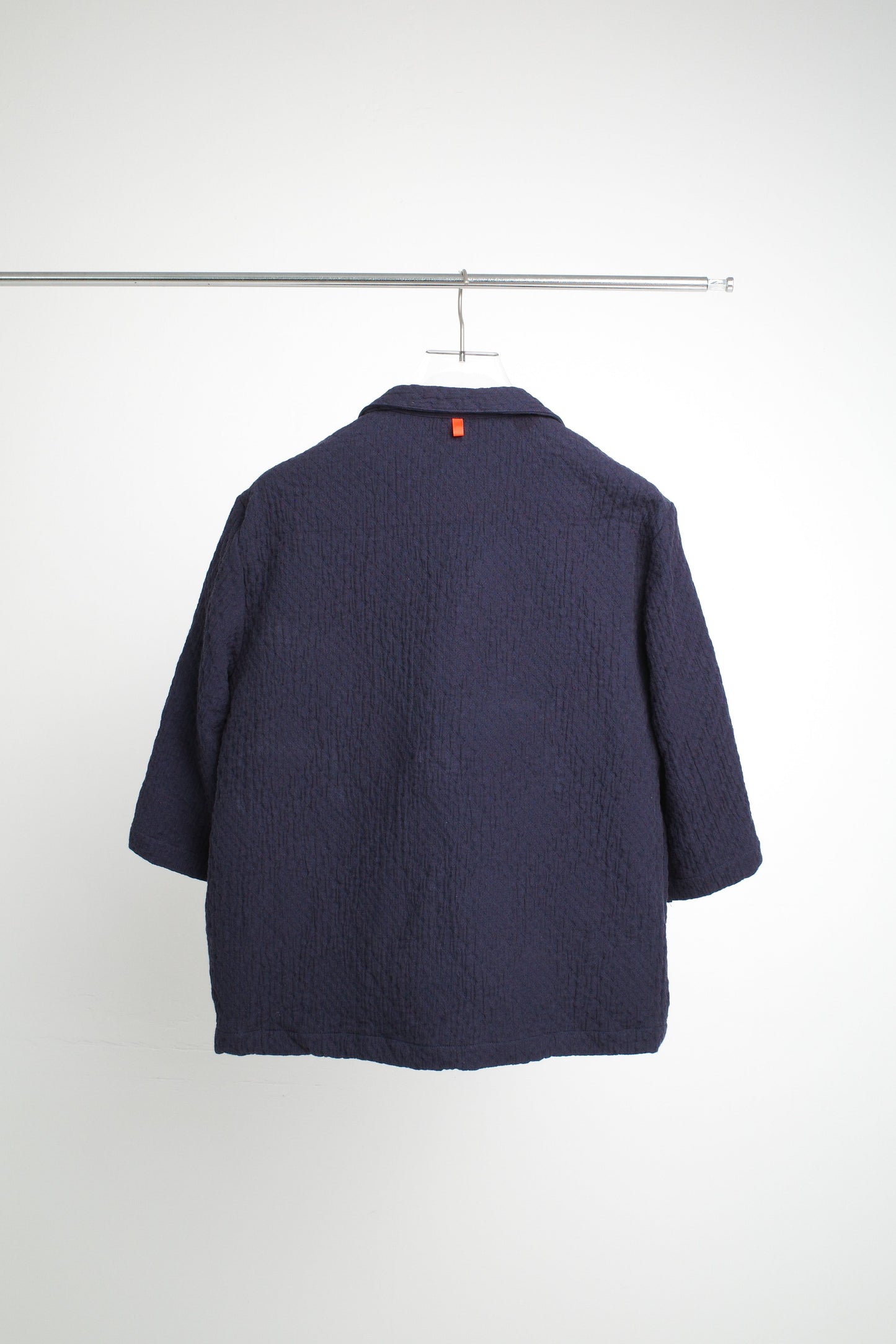 ARCHIVALS KIMONO TRENCH JACKET IN MIZU NAVY QUILT - BEV C multi label store