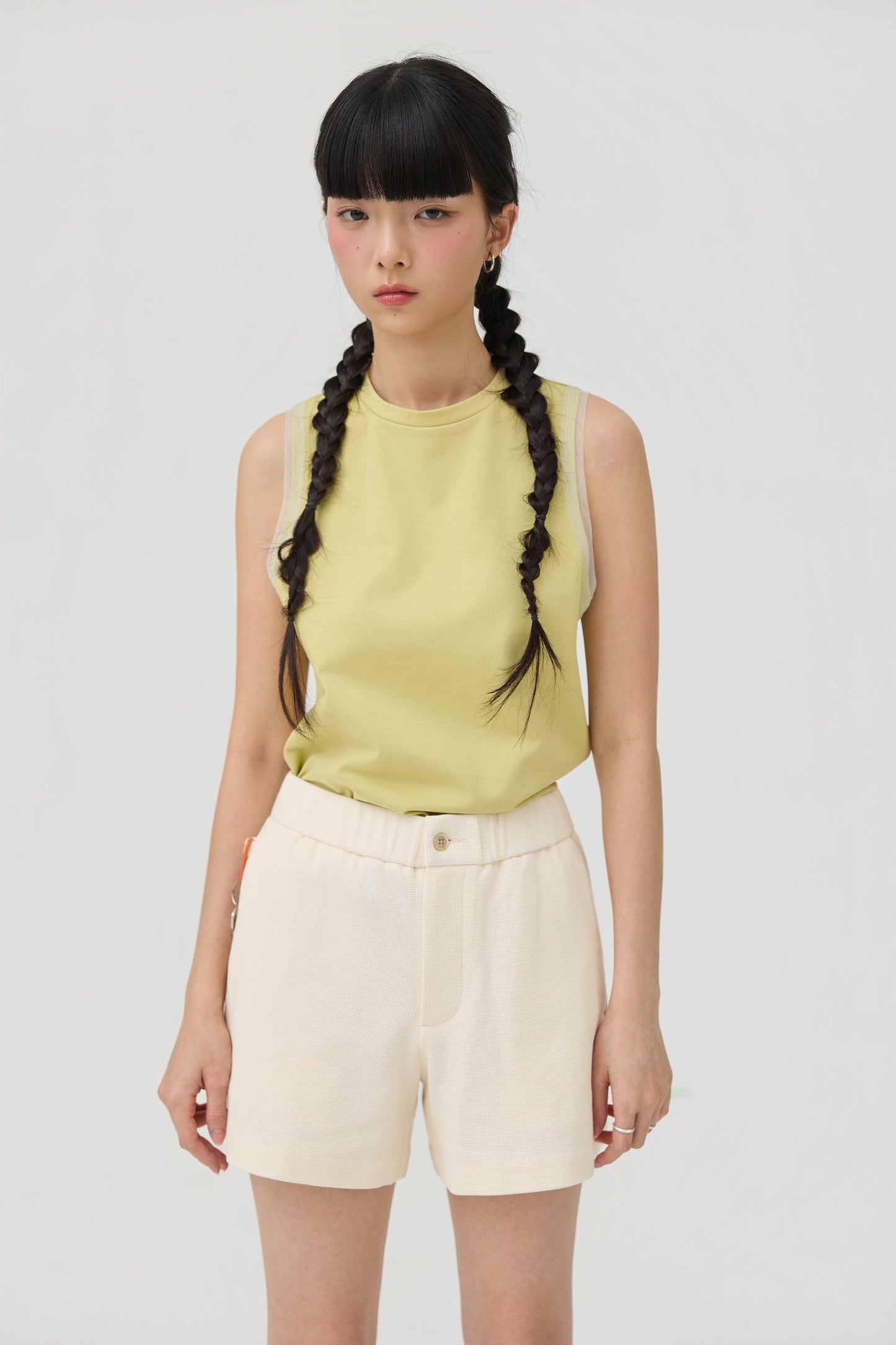 KUMO MUSCLE TANK IN MATCHA GREEN - BEV C multi label store