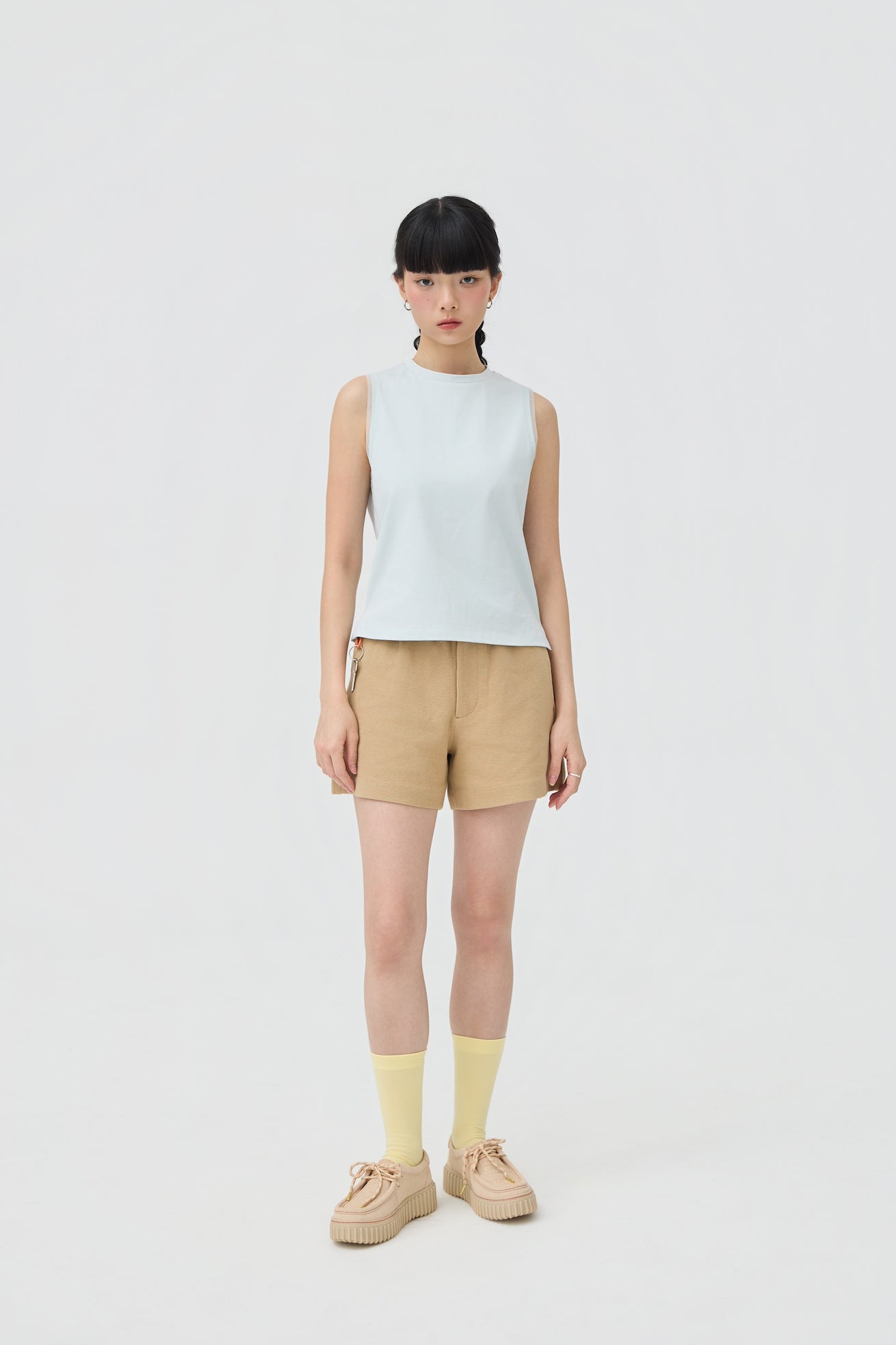 KUMO MUSCLE TANK IN STONE BLUE - BEV C multi label store