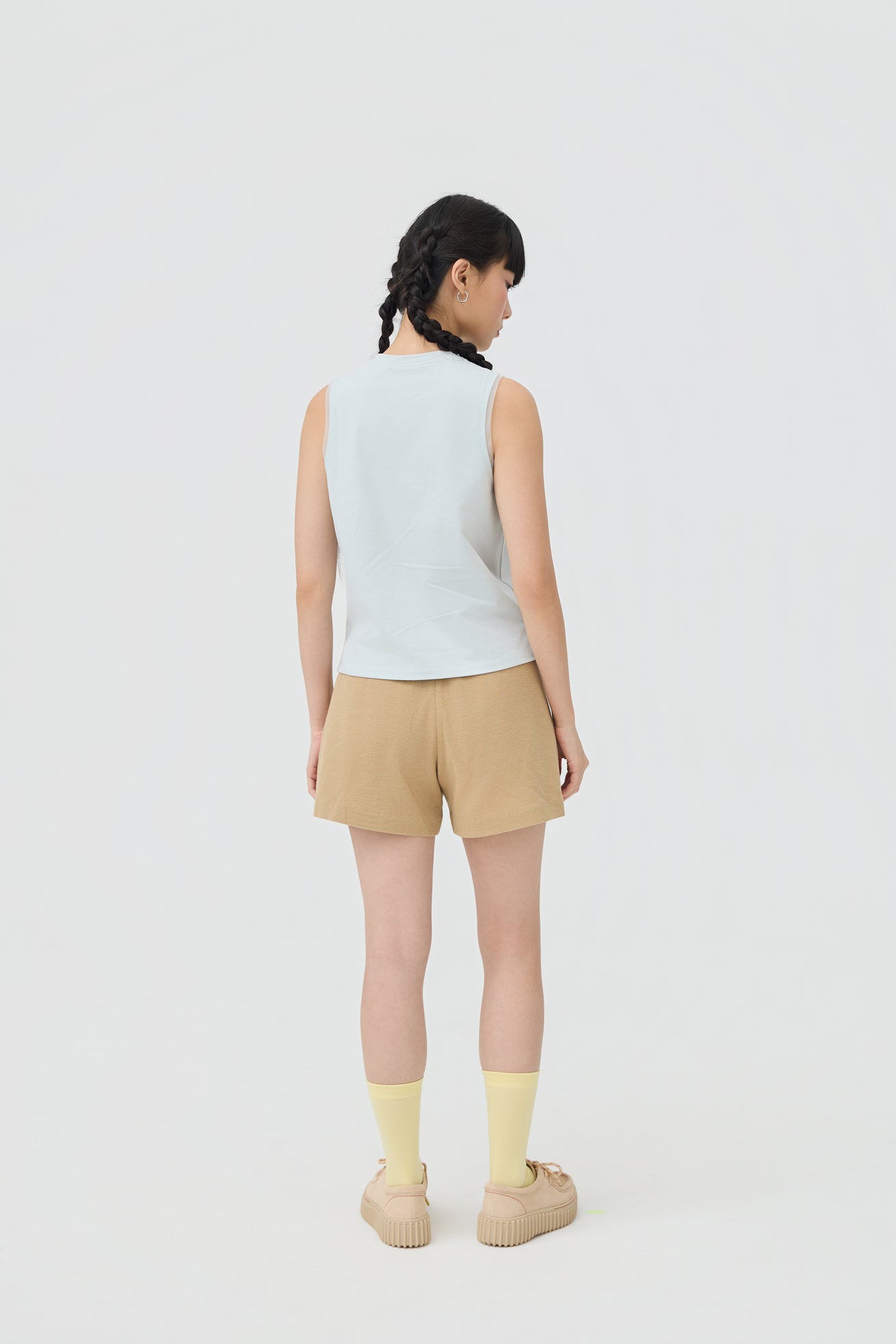 KUMO MUSCLE TANK IN STONE BLUE - BEV C multi label store