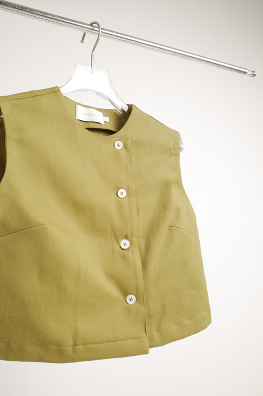 NIKO VEST IN LIME