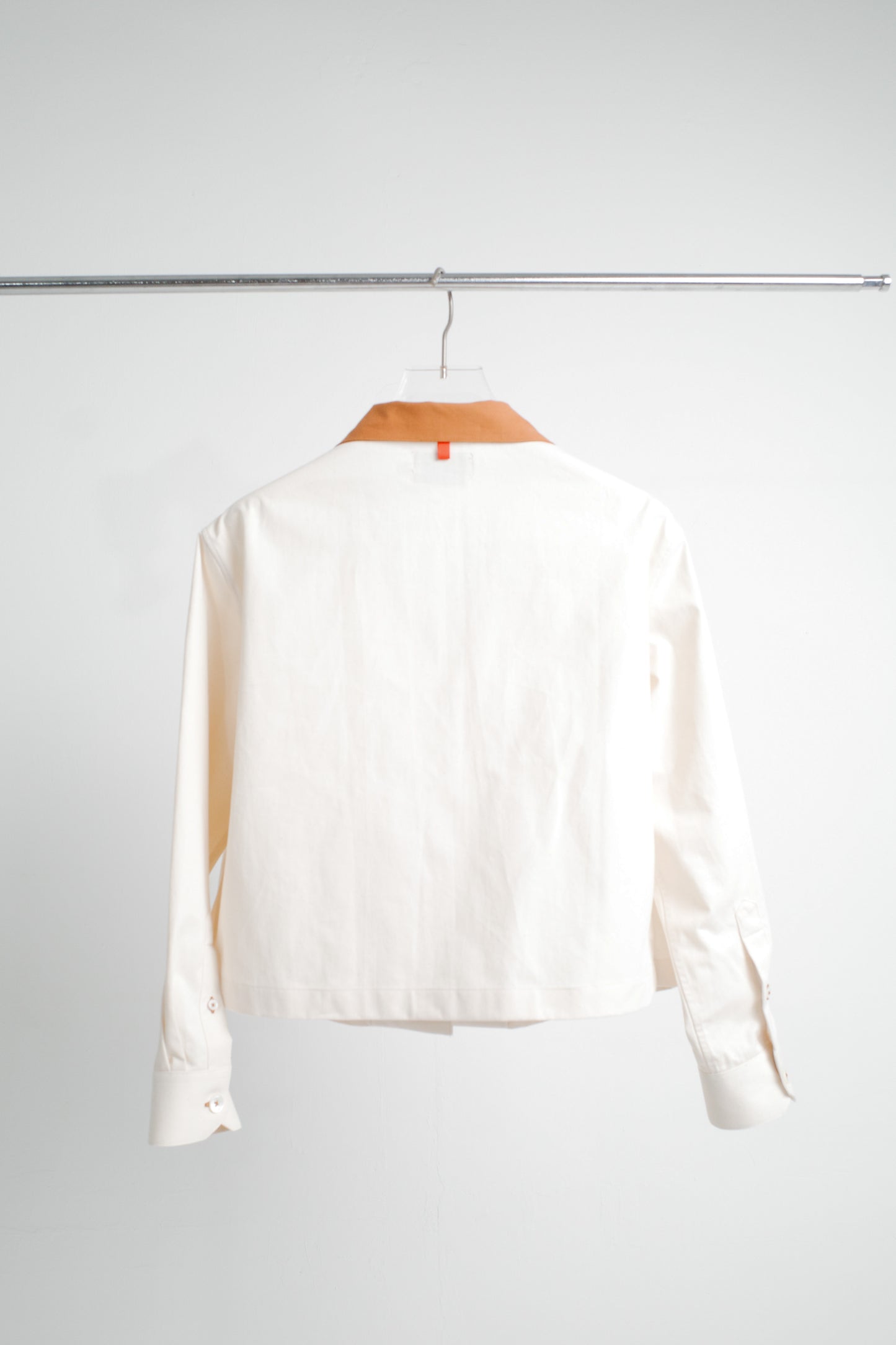 POPPY JACKET IN WHITE & CARAMEL - BEV C multi label store