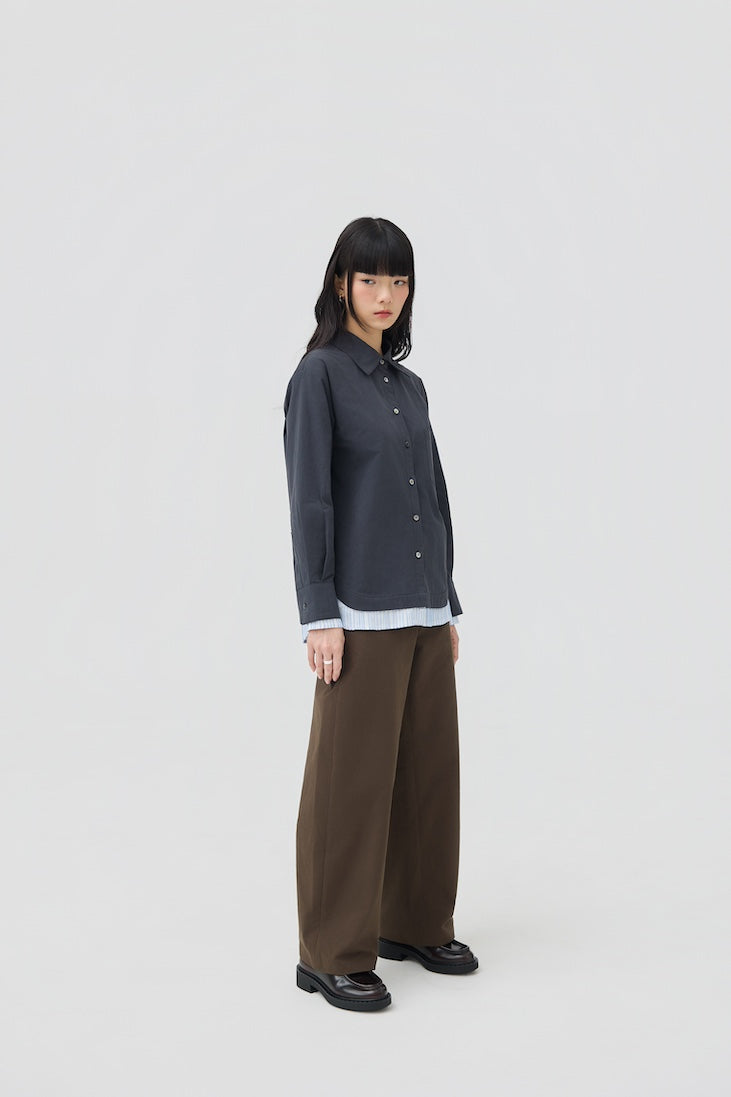SAGYO TROUSERS - CHOCOLATE - BEV C multi label store