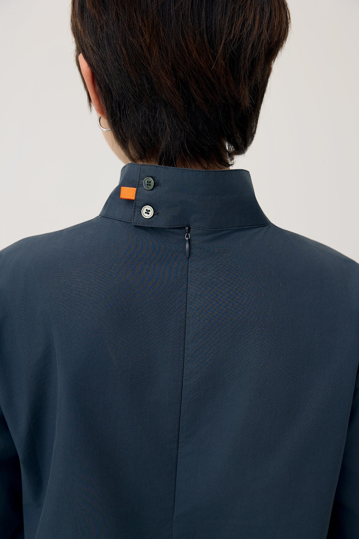 OKI SCARF TOP IN DARK NAVY - BEV C multi label store
