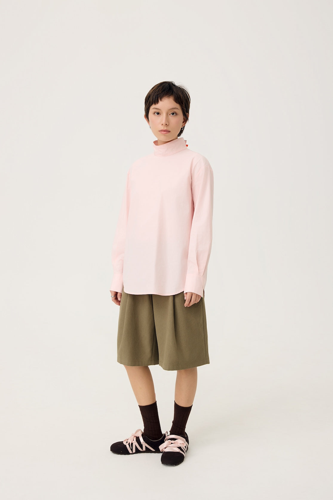 OKI SCARF TOP IN SAKURA PINK - BEV C multi label store
